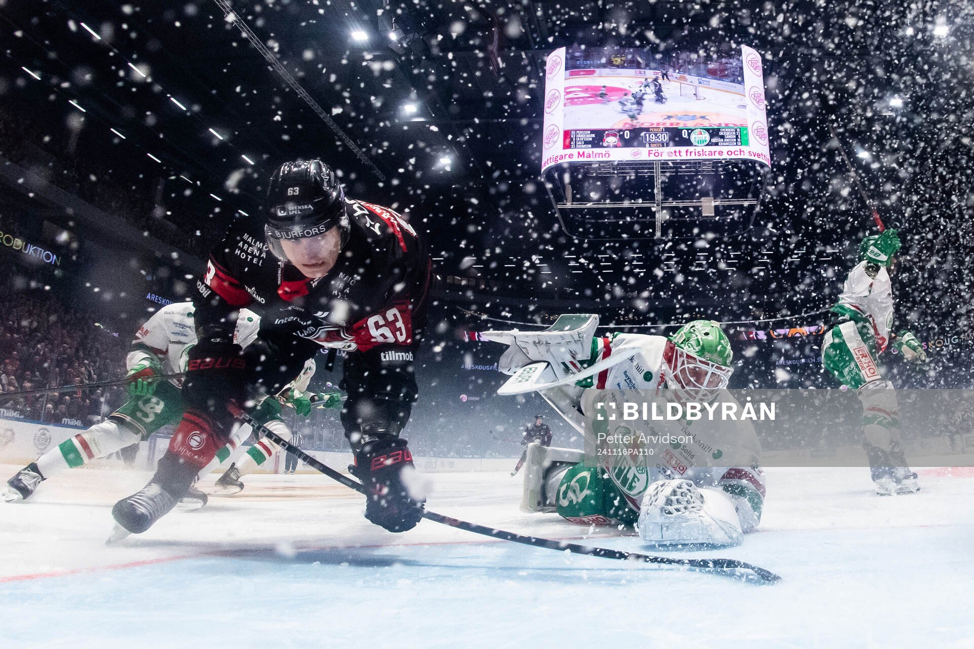 Malmö Redhawks Fredrik Händemark oroar mot Rögles