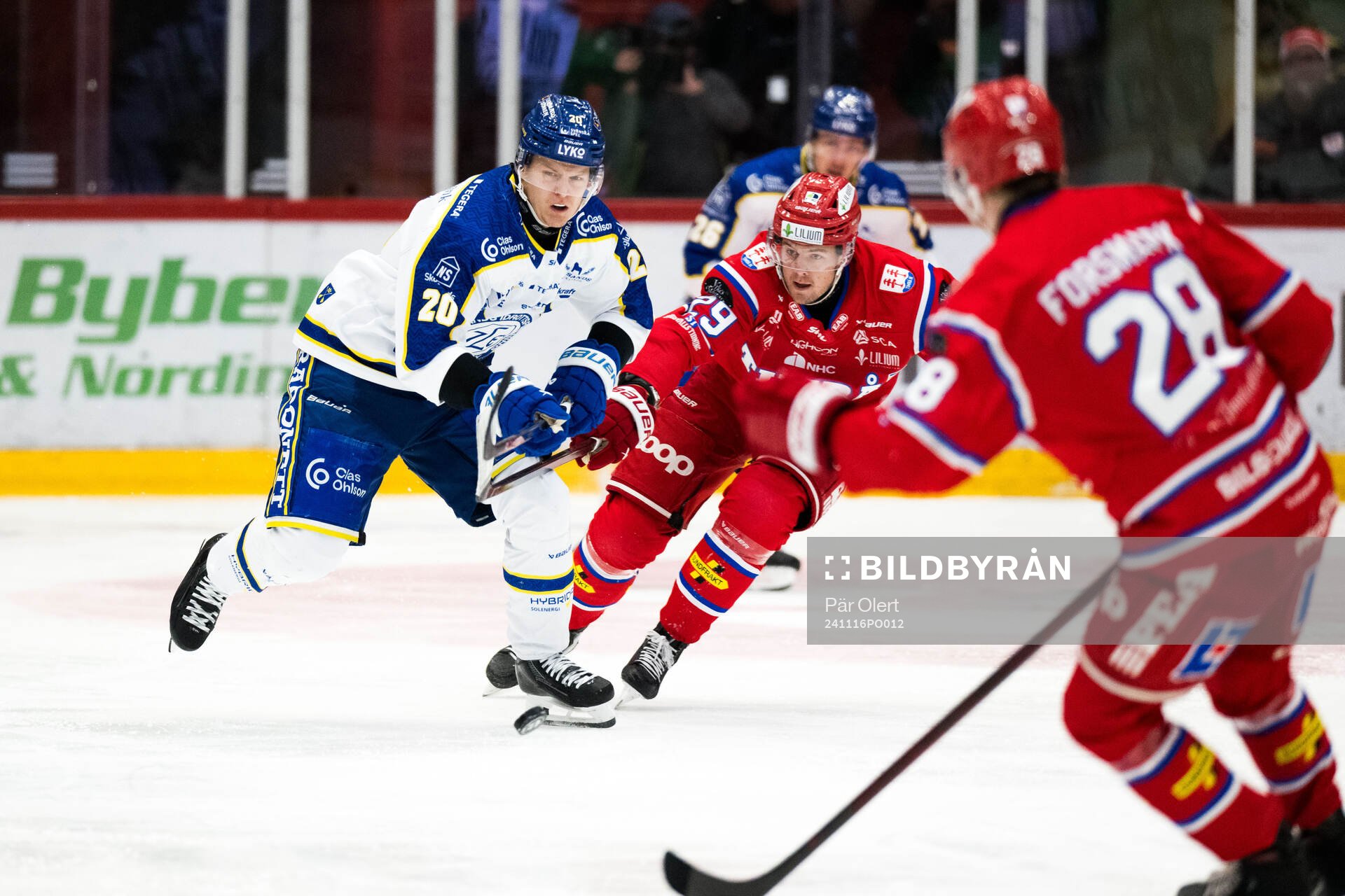 Leksands Axel Rindell och Timrås Filip Hållander