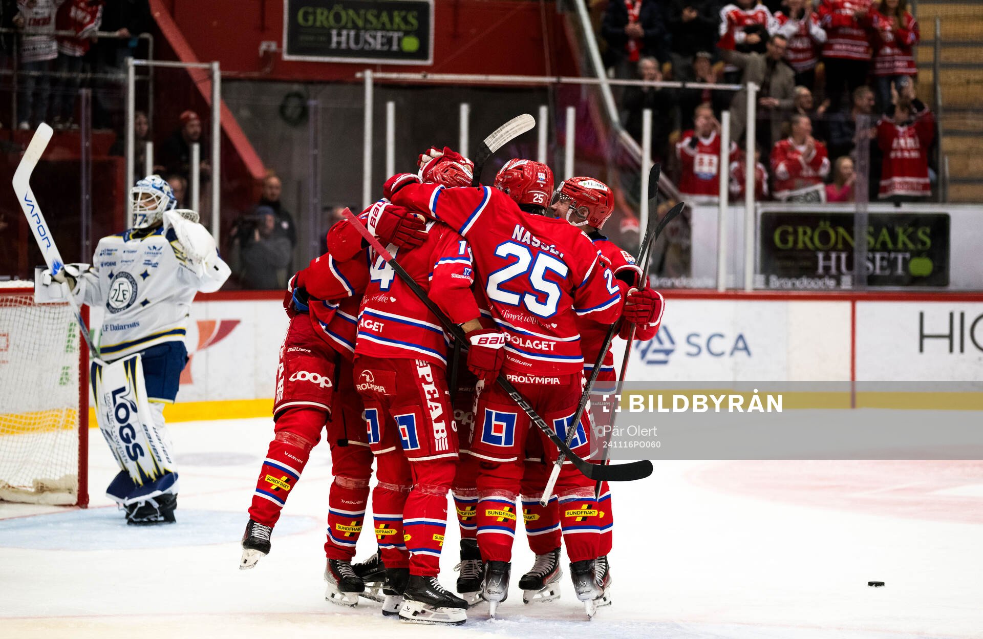 Timrås Erik Walli Walterholm jublar