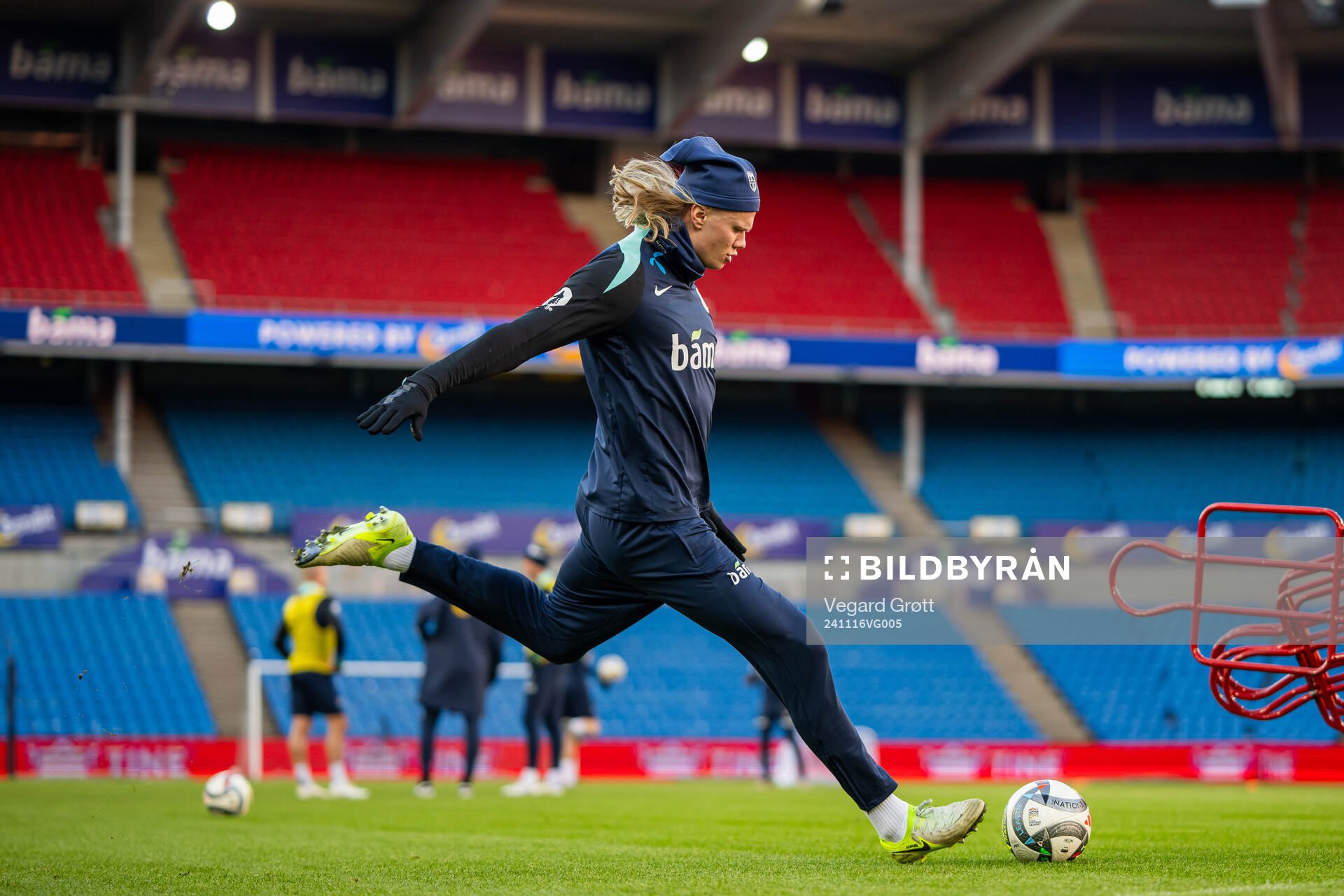 Erling Braut Haaland of the Norwegian national football team