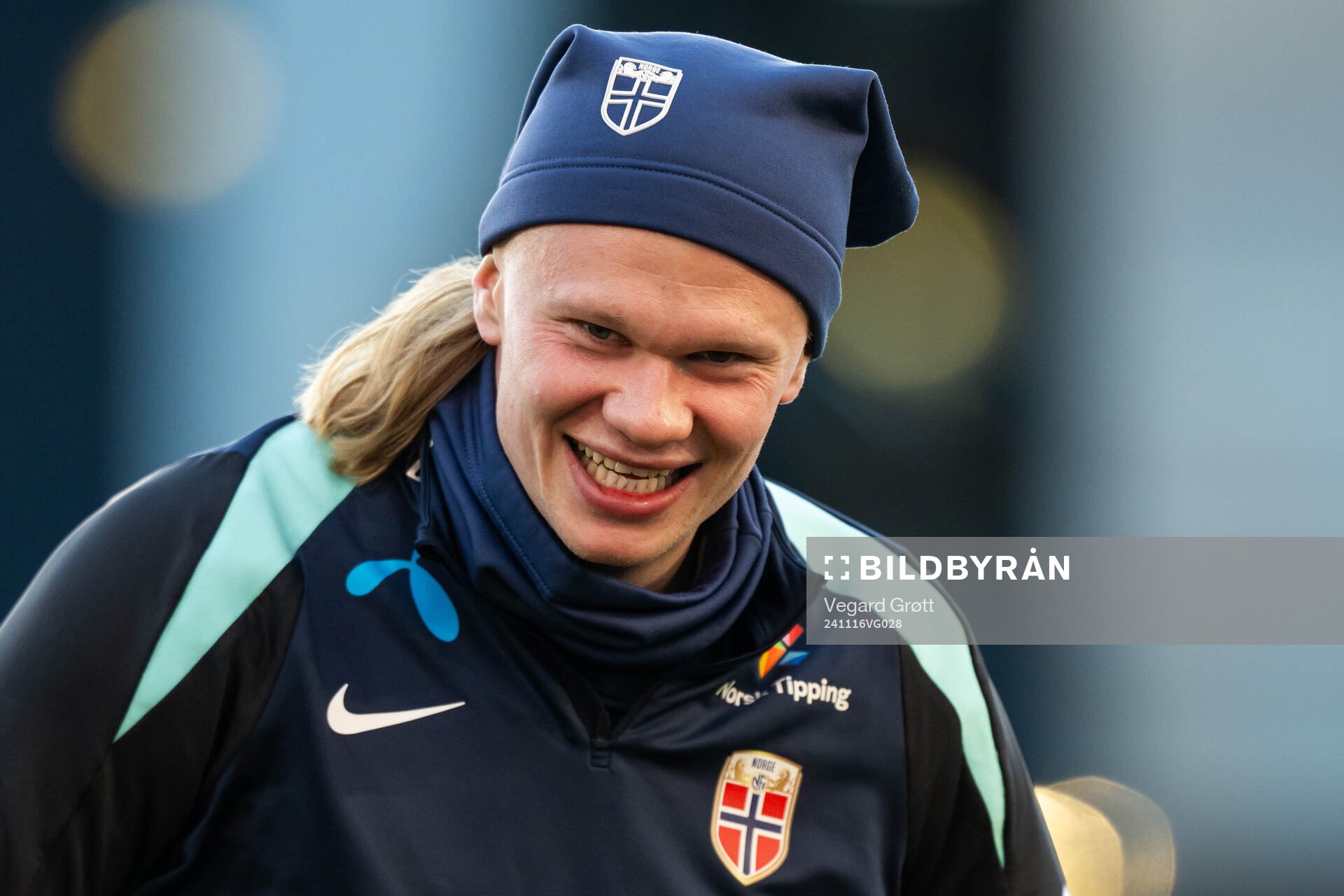 Erling Braut Haaland of the Norwegian national football team