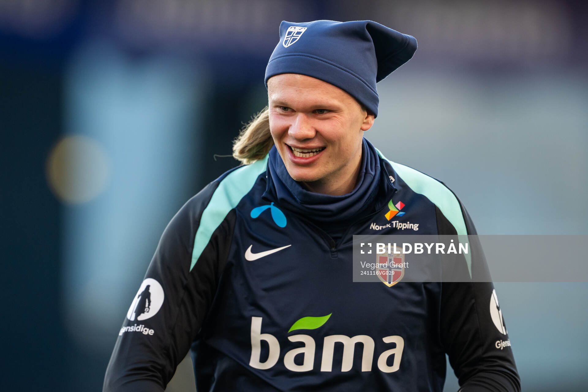 Erling Braut Haaland of the Norwegian national football team