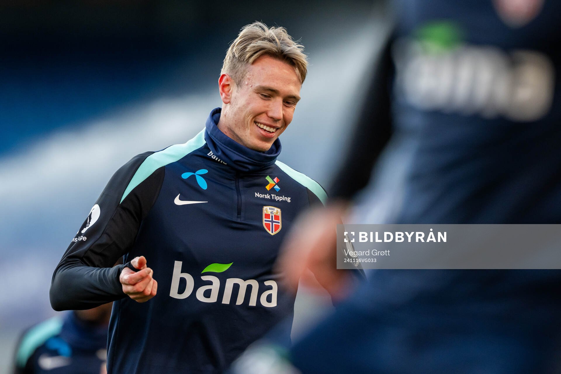 Torbjørn Lysaker Heggem of the Norwegian national football