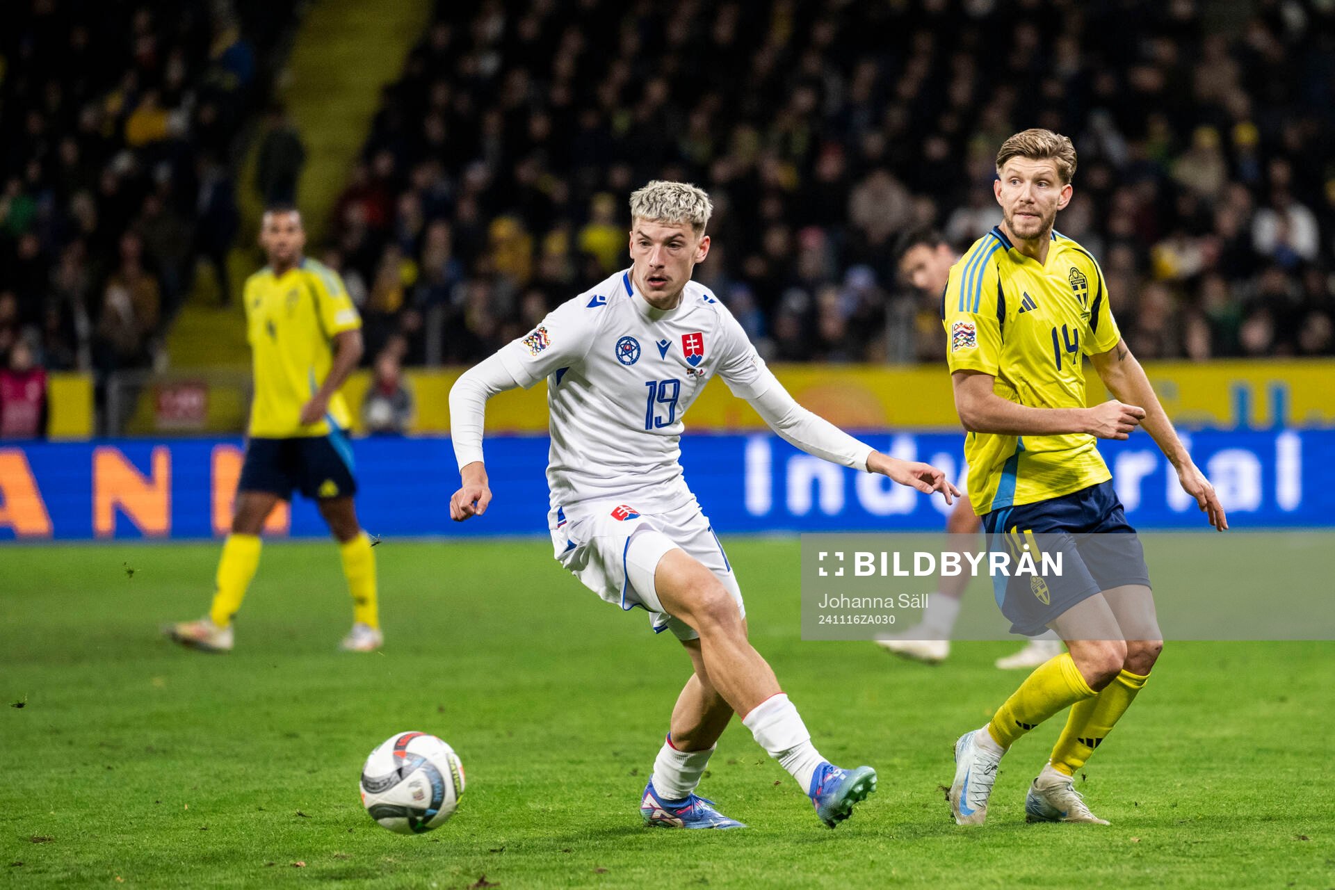 Tomas Rigo of Slovakia and Anton Salétros of Sweden