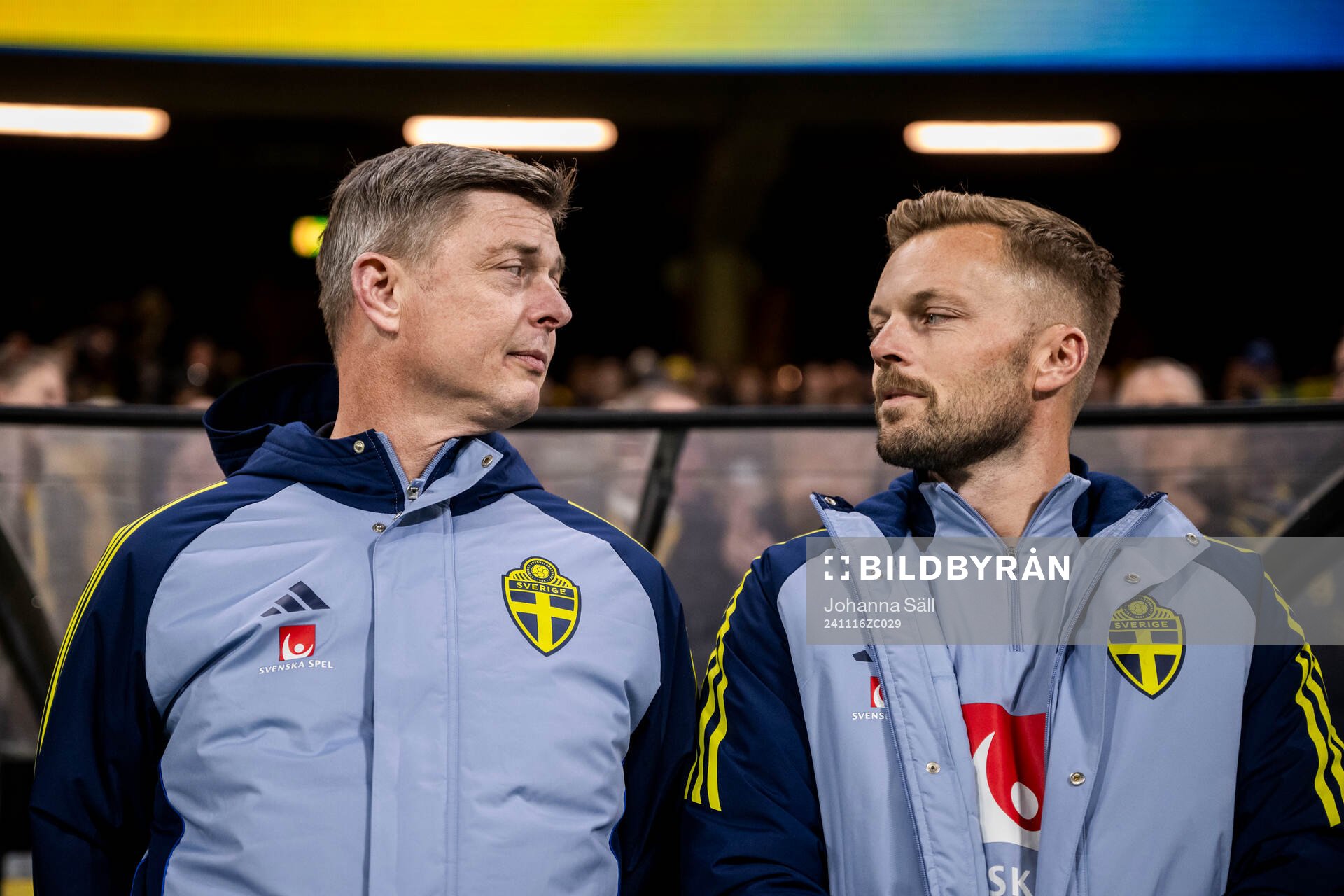 Head coach Jon Dahl Tomasson and Assistant coach Sebastian