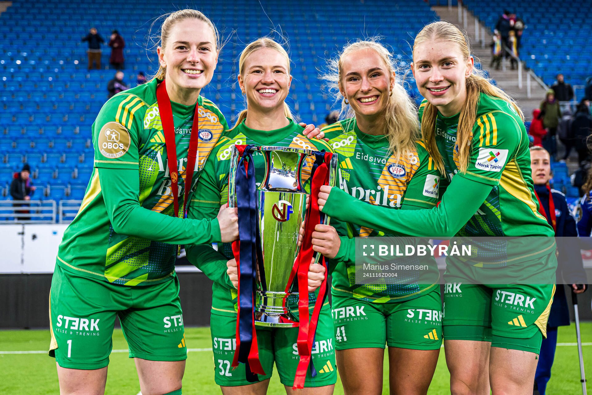Tove Enblom, Jalen Tompkins, Pia Grinde-Hansen and Thiril