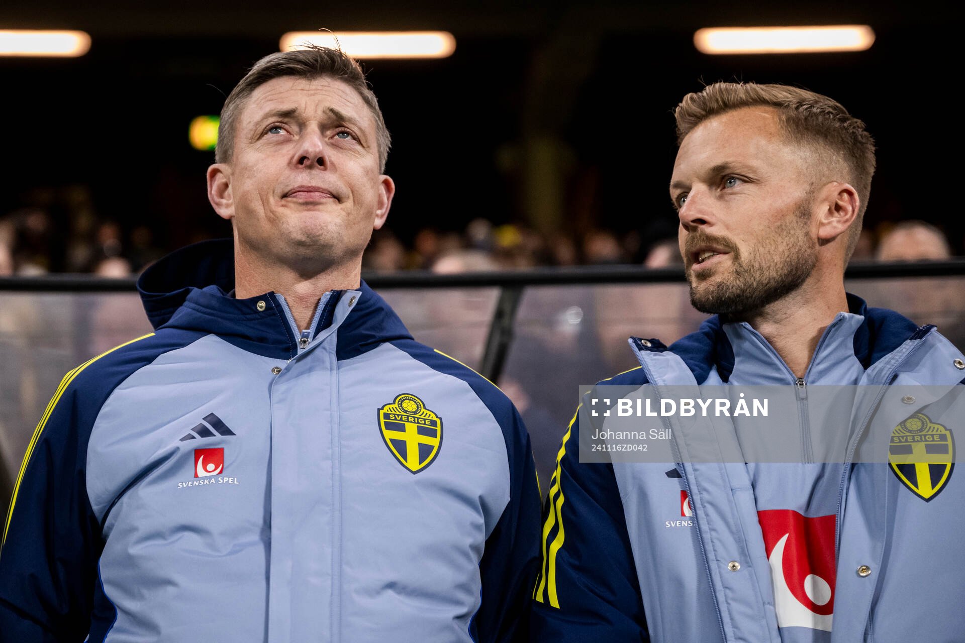 Head coach Jon Dahl Tomasson and Assistant coach Sebastian