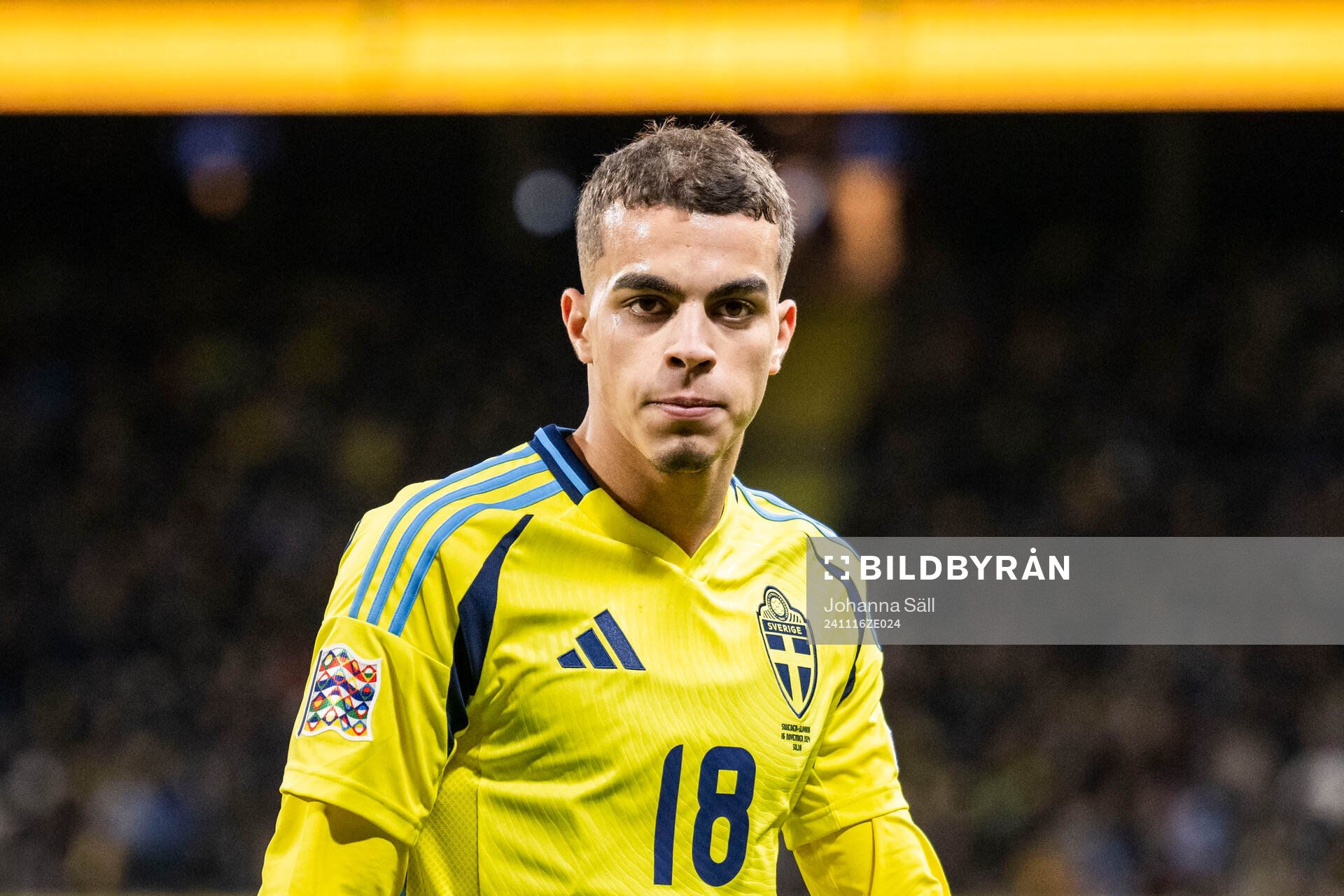 Yasin Ayari of Sweden
