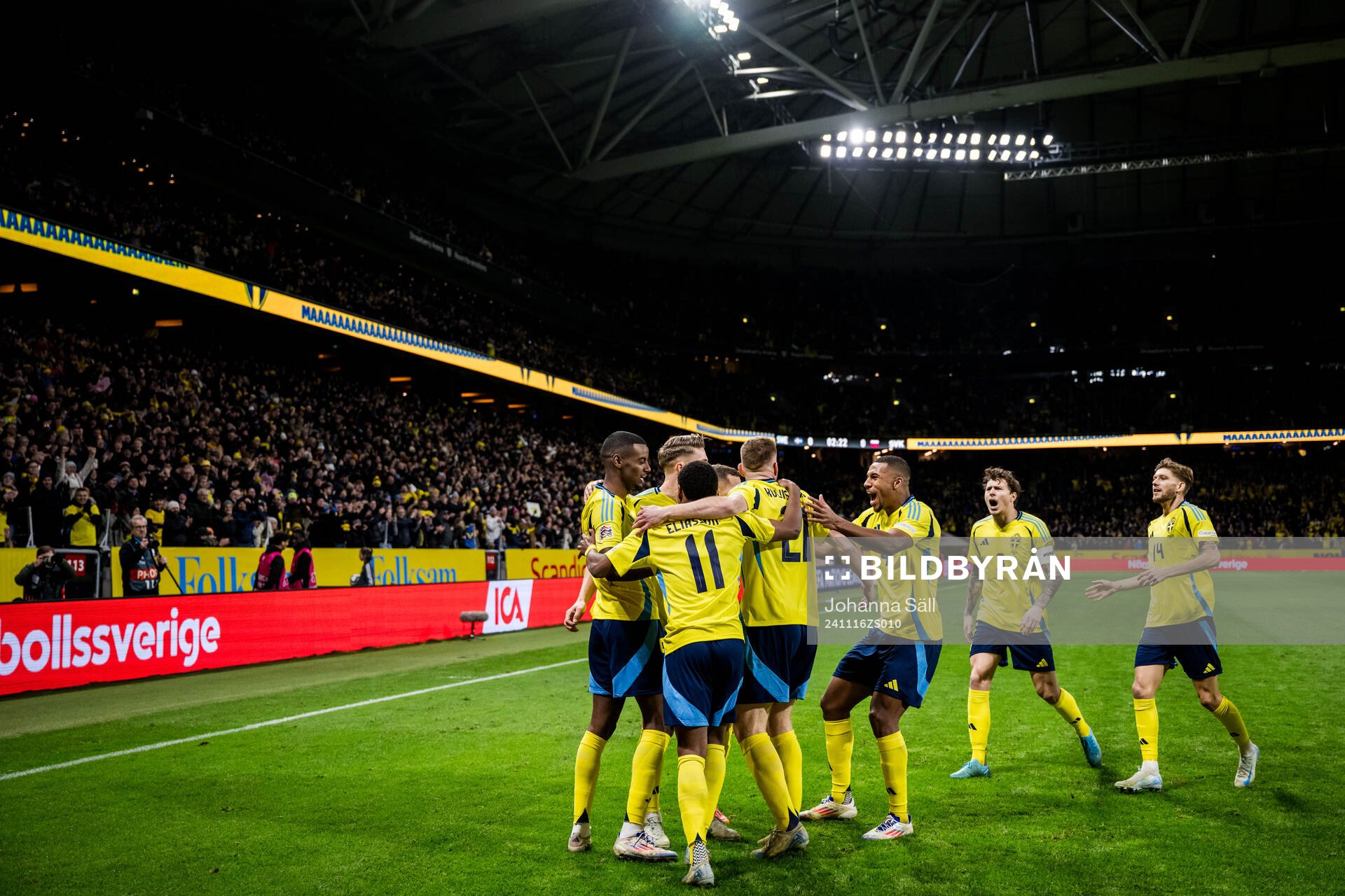 Viktor Gyökeres, Isak Hien, Victor Nilsson Lindelöf,