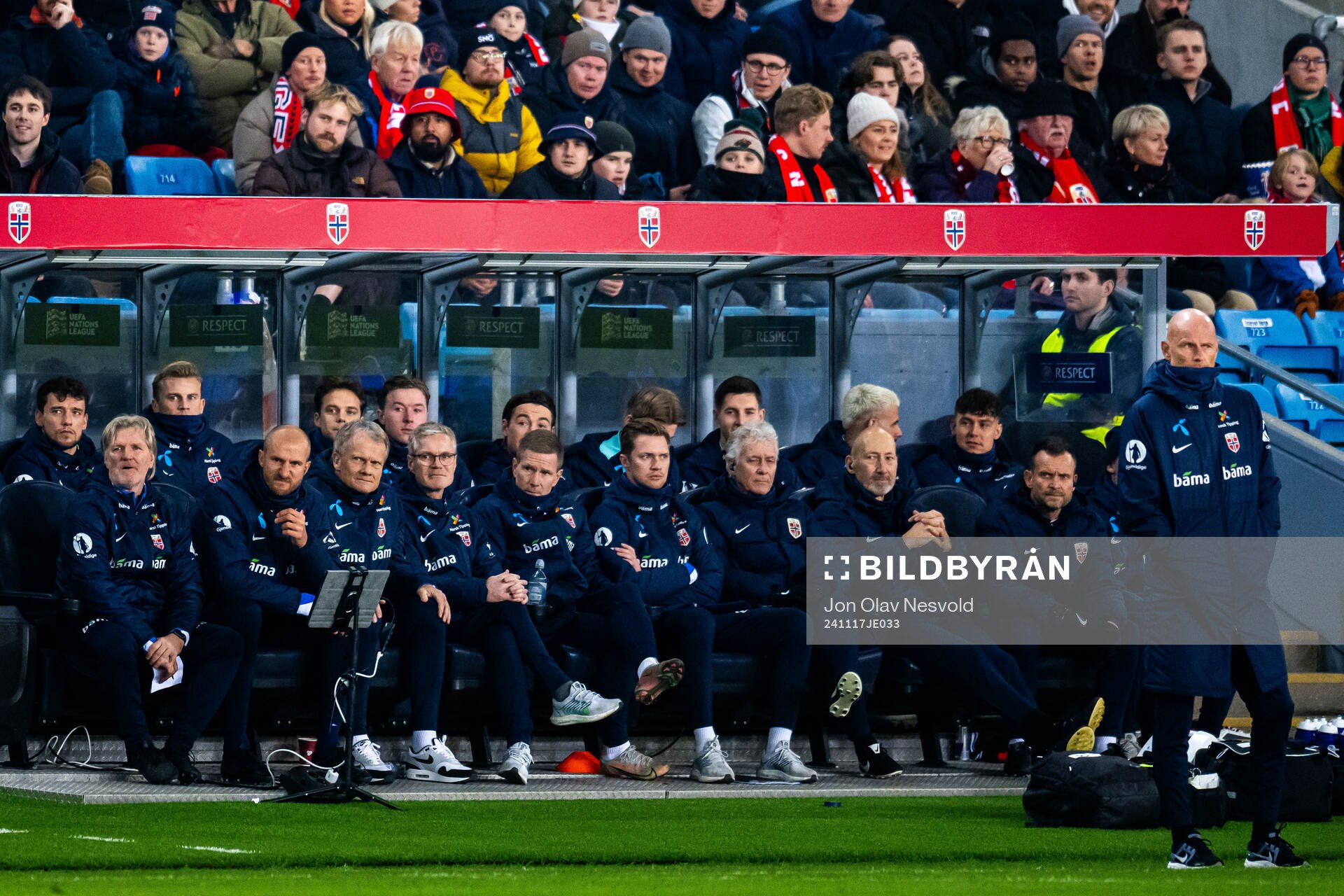 Head coach Ståle Solbakken of Norway