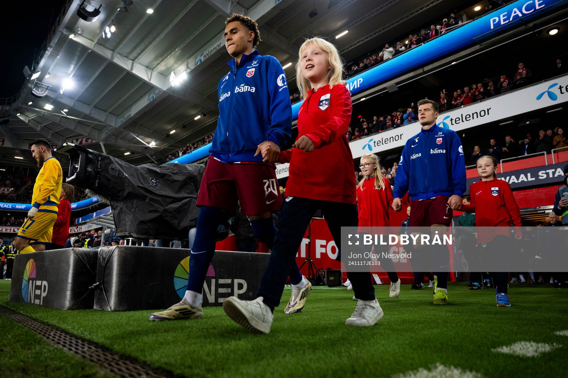 Antonio Nusa of Norway