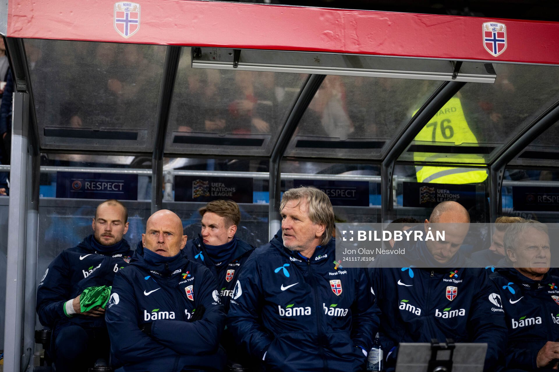 Head coach Ståle Solbakken of Norway