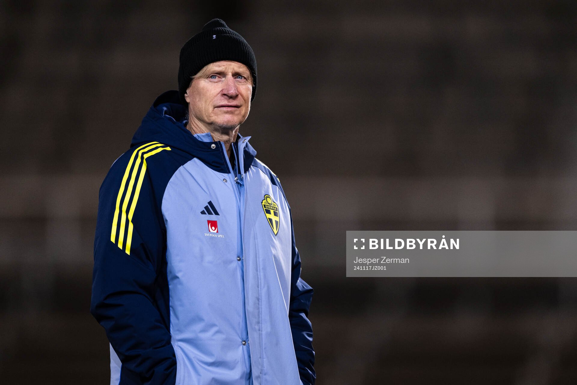 Stefan Pettersson, team manager of the Swedish men's