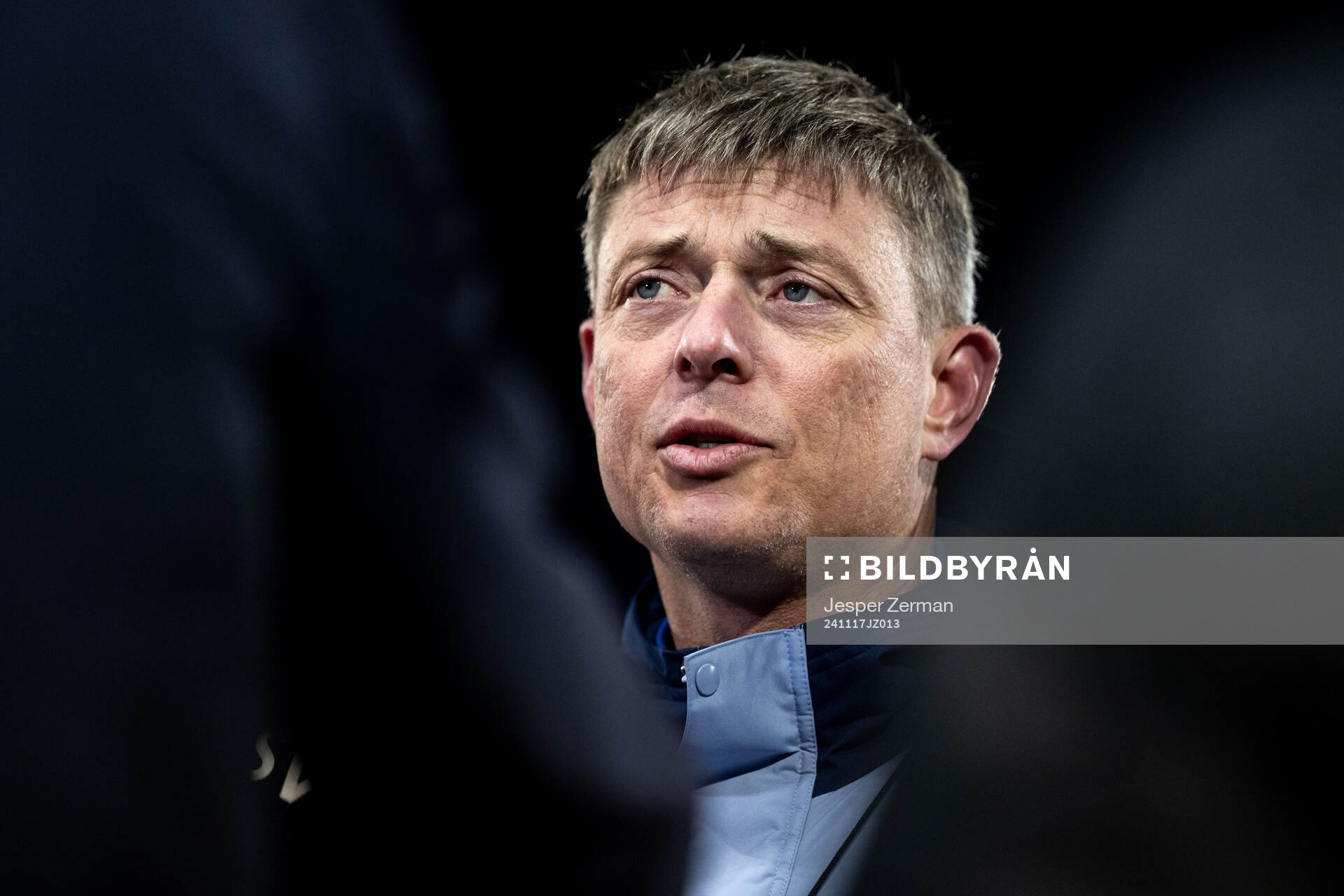 Head coach Jon Dahl Tomasson of the Swedish men's football