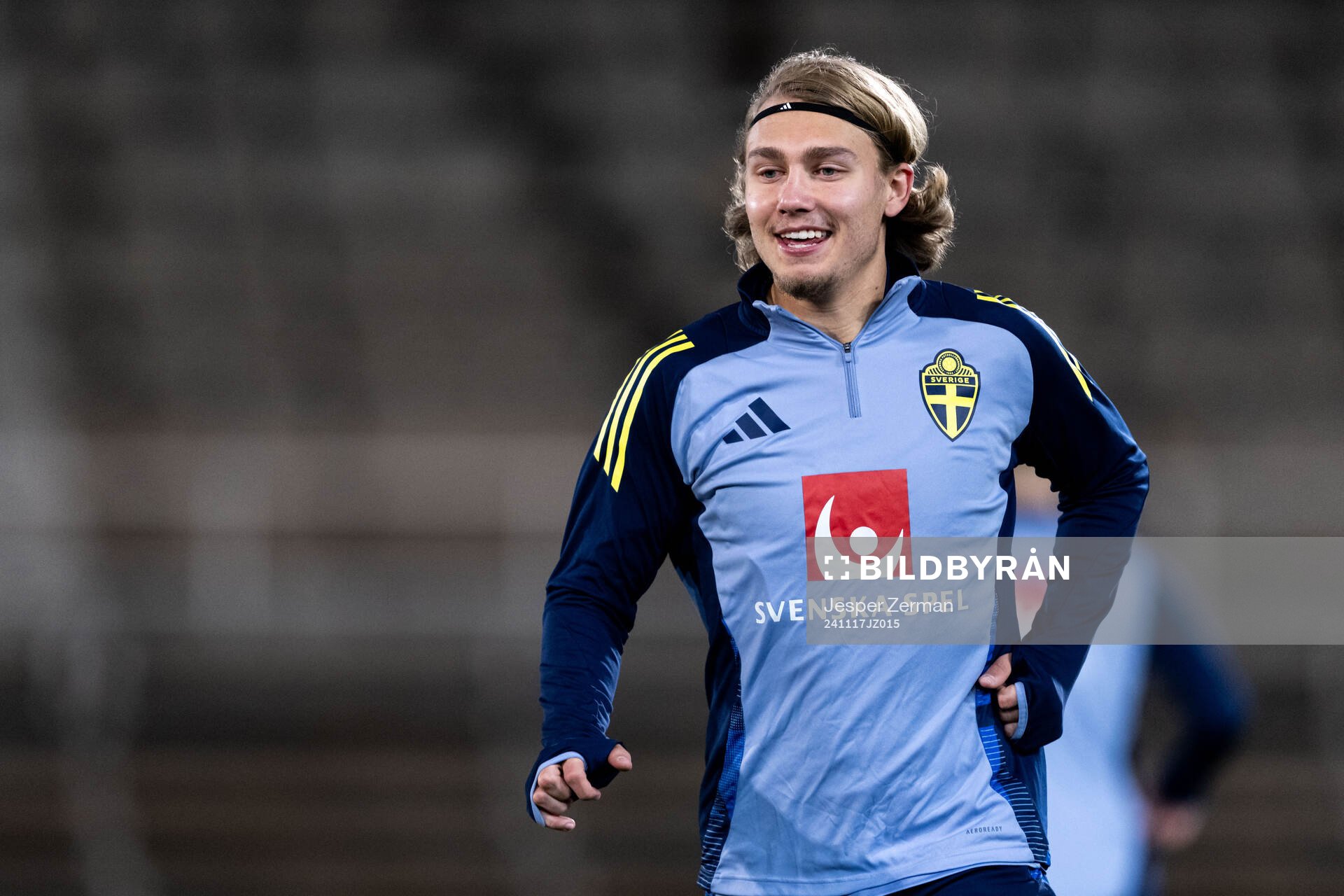 Sebastian Nanasi of the Swedish men's football national