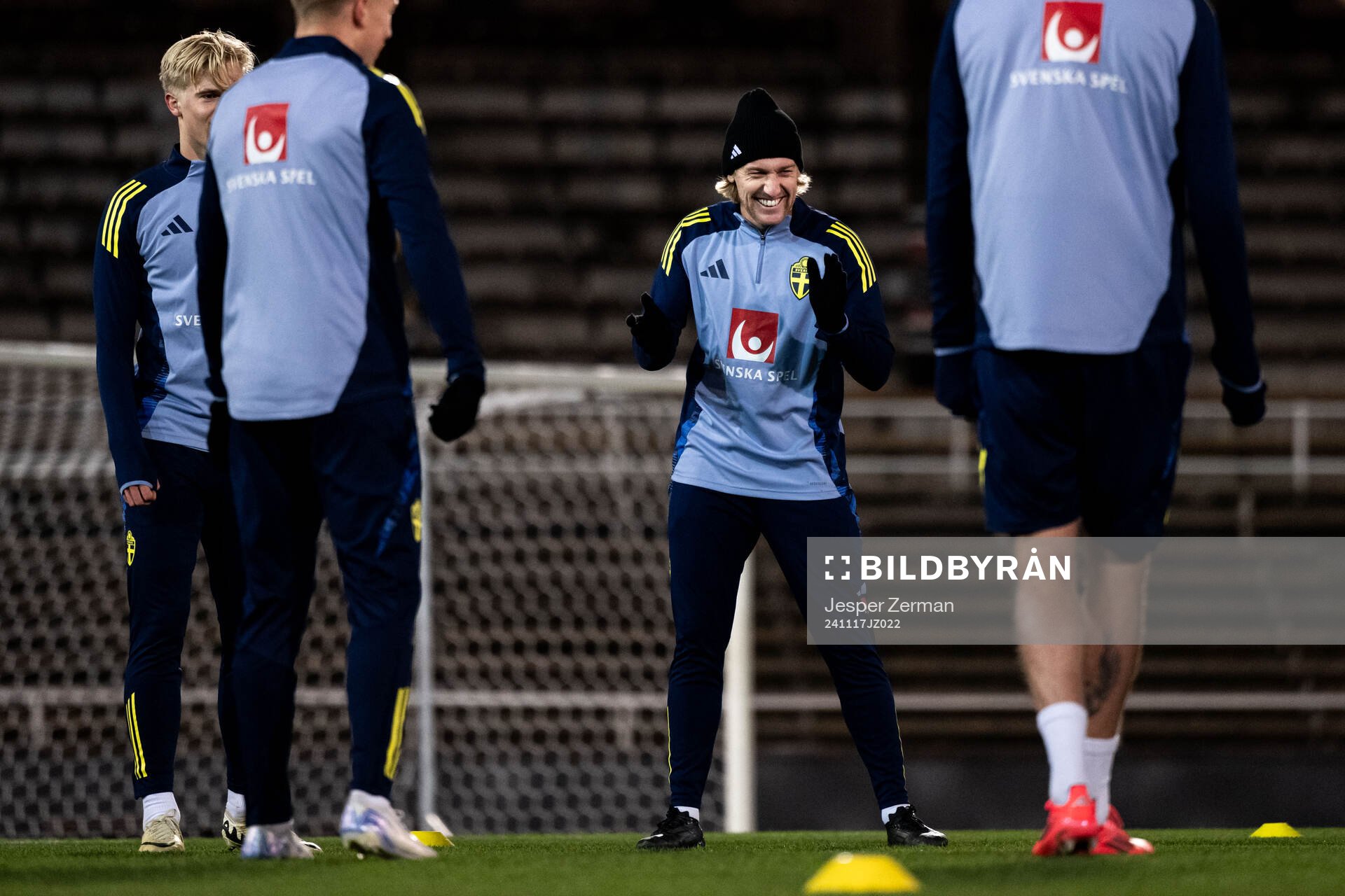 Emil Forsberg of the Swedish men's football national team