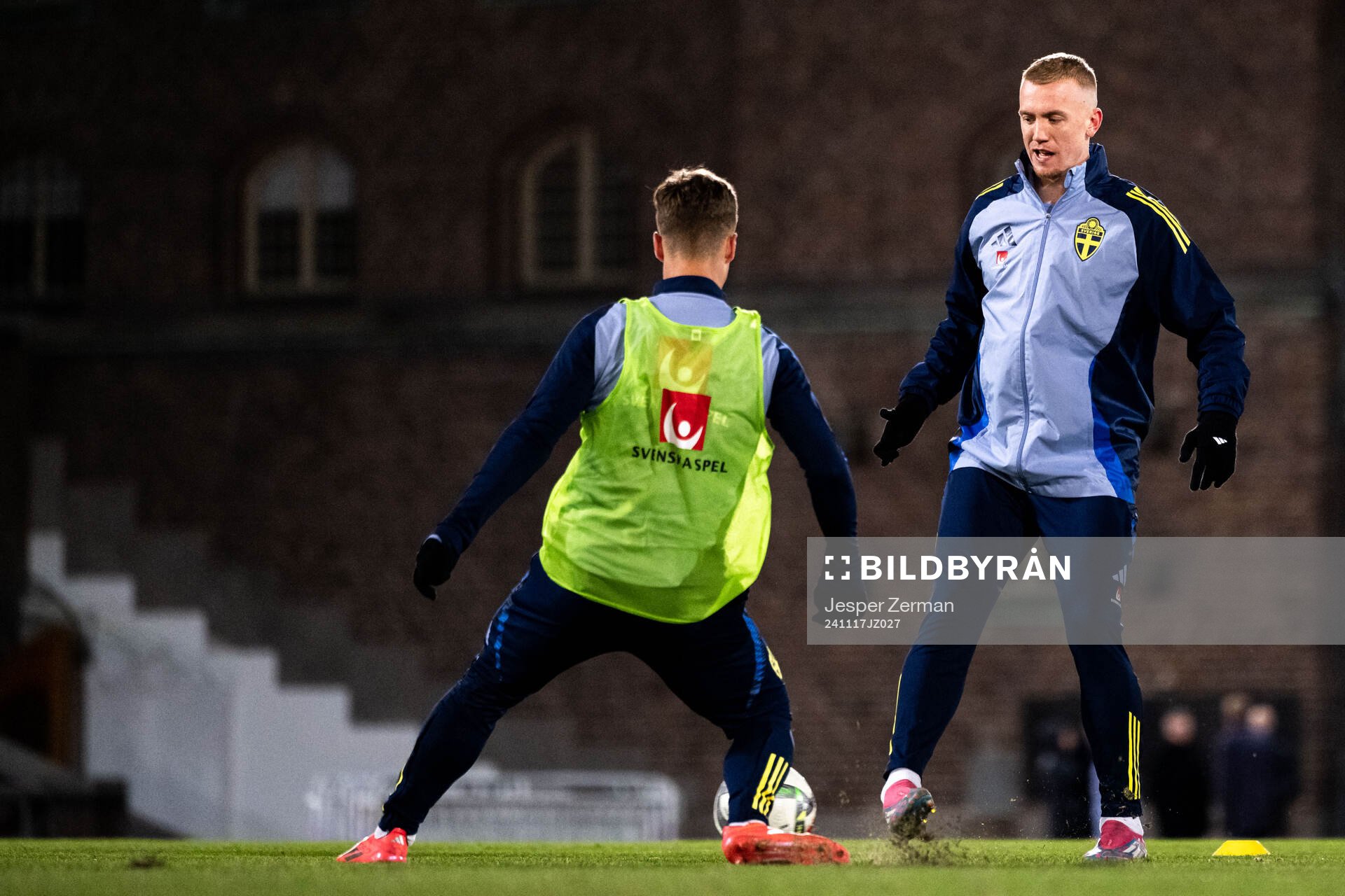 Isac Lidberg of the Swedish men's football national team at