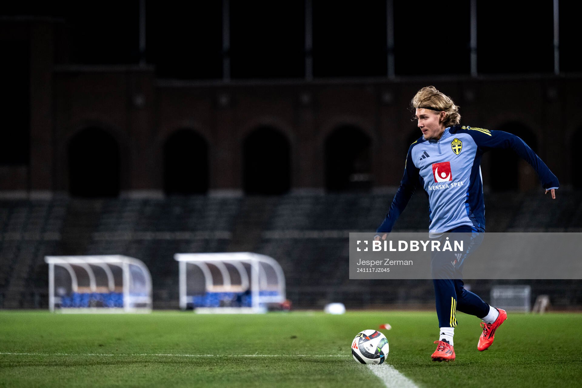 Sebastian Nanasi of the Swedish men's football national