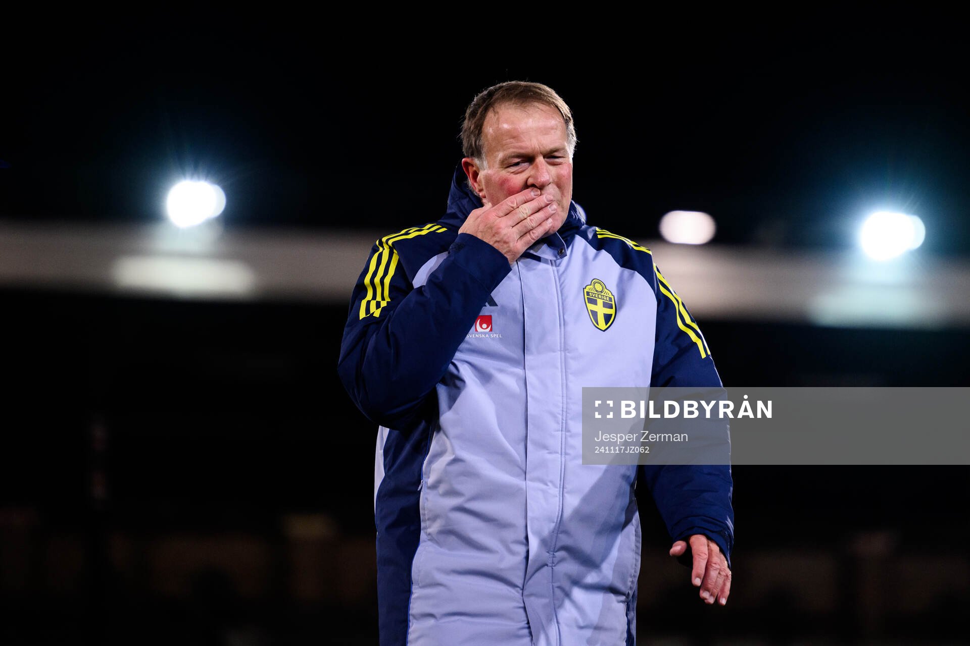 Assistant coach Remy Reijnierse of Sweden of the Swedish