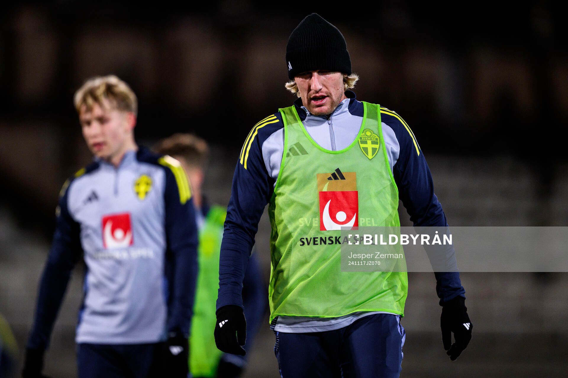 Emil Forsberg of the Swedish men's football national team