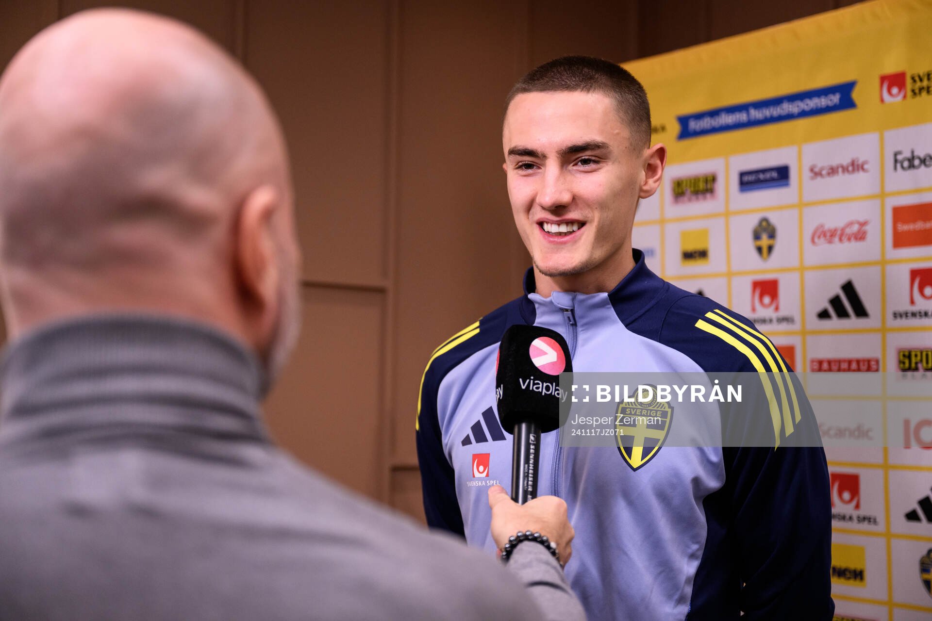 Gustaf Lagerbielke of the Swedish men's football national