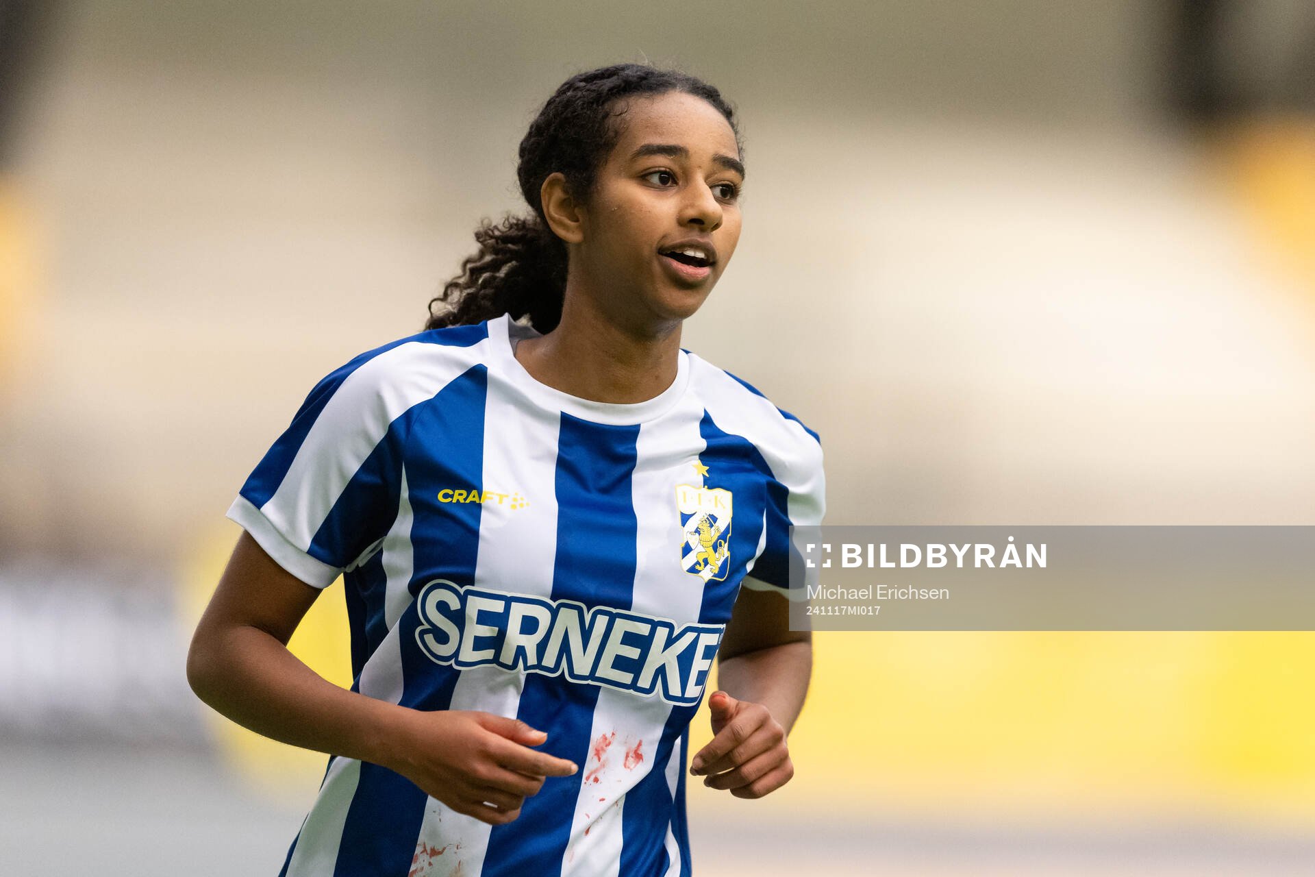 IFK Göteborgs Josan Semere Melake jublar