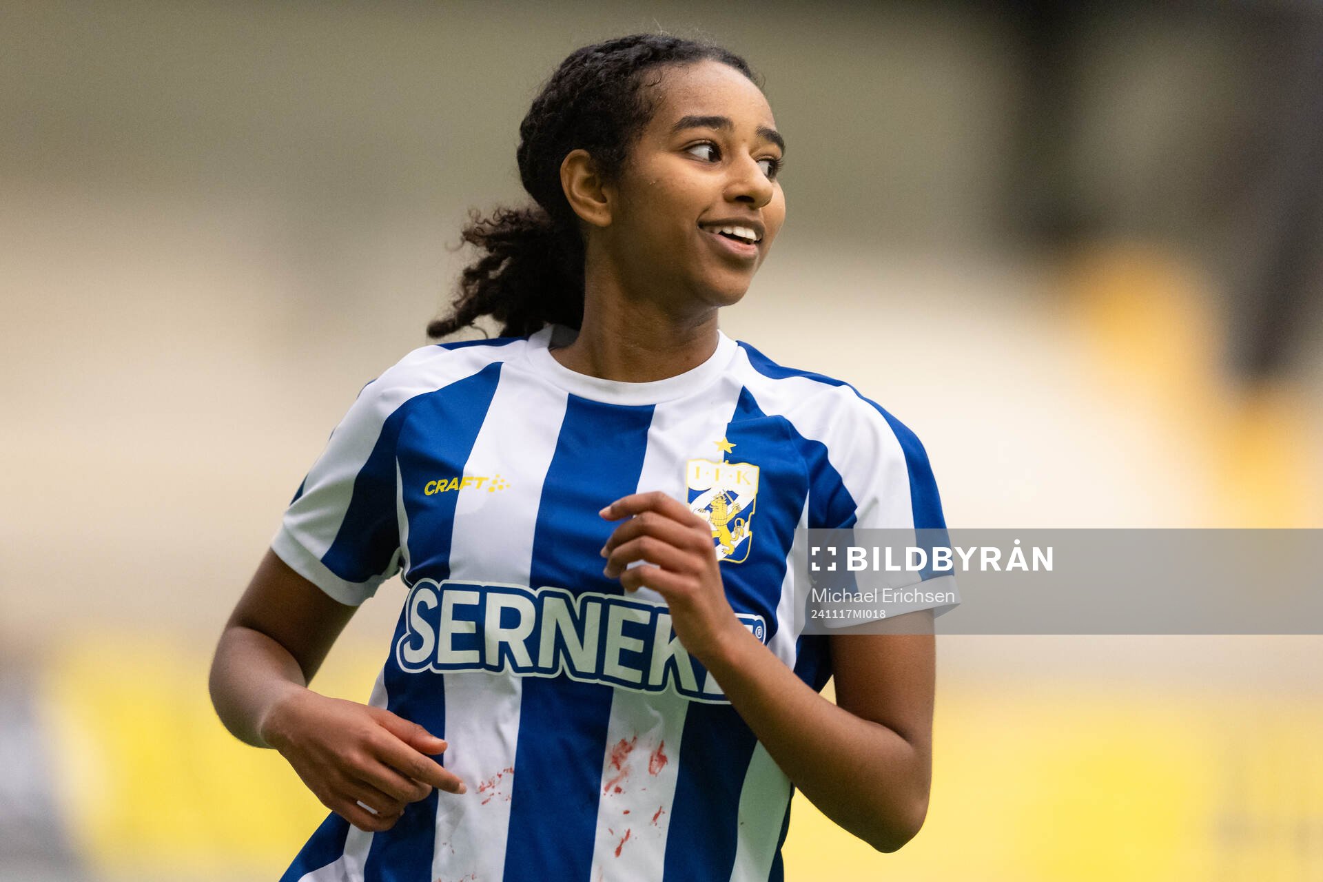 IFK Göteborgs Josan Semere Melake jublar
