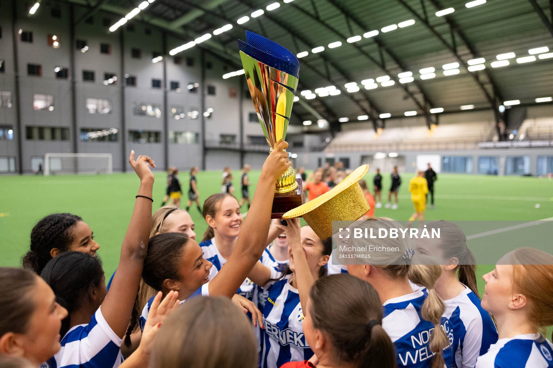 IFK Göteborgs spelare jublar