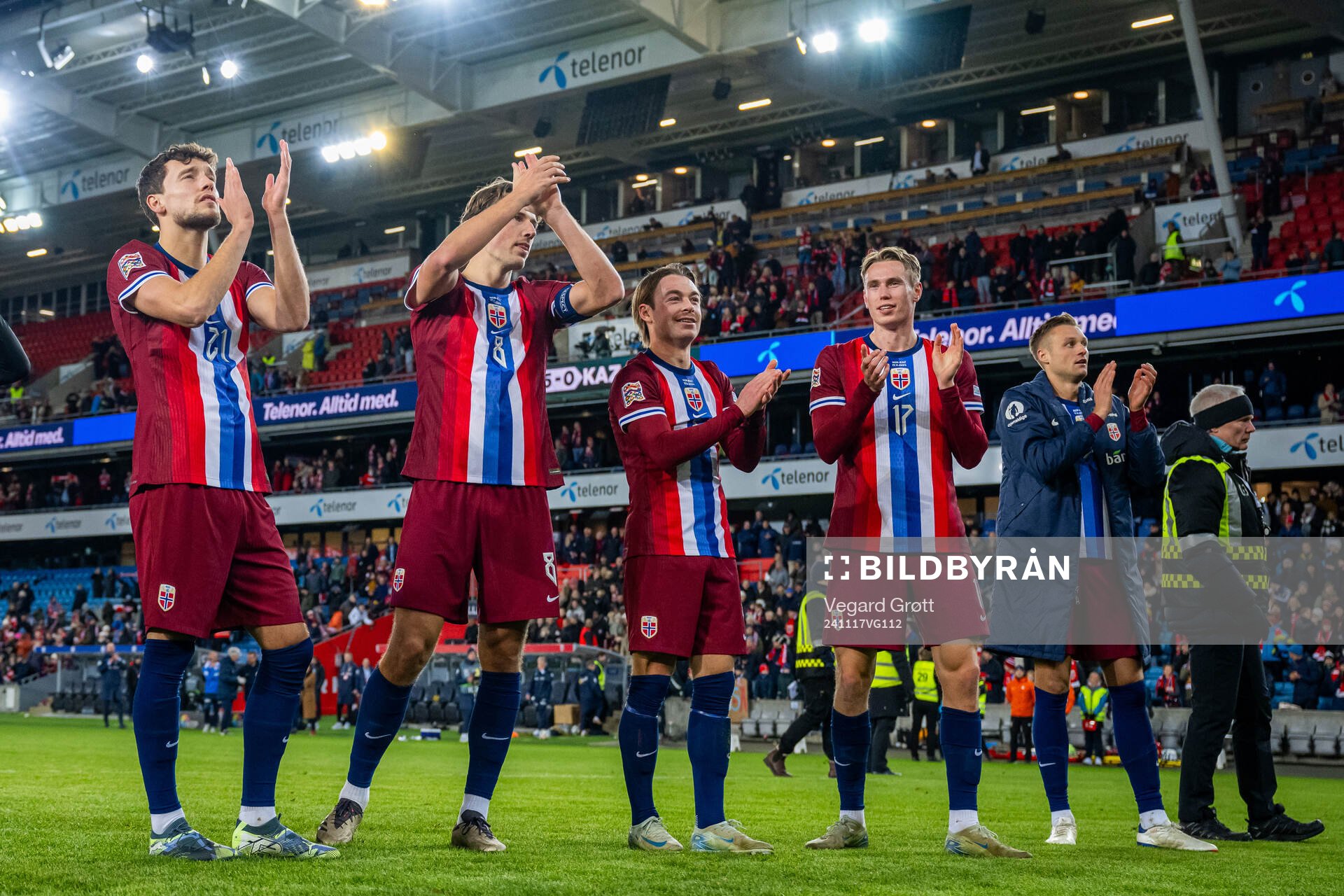 Colin Rösler, Sander Berge, Patrick Berg, Torbjørn