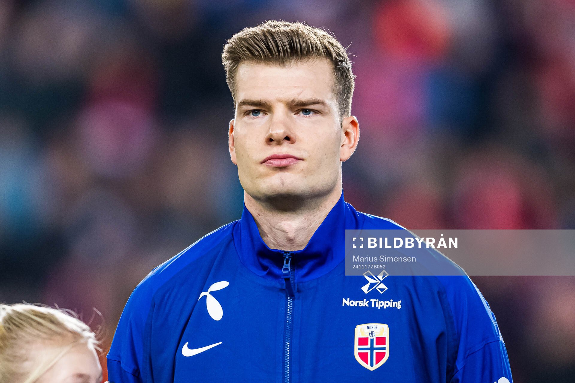 Alexander Sørloth of Norway
