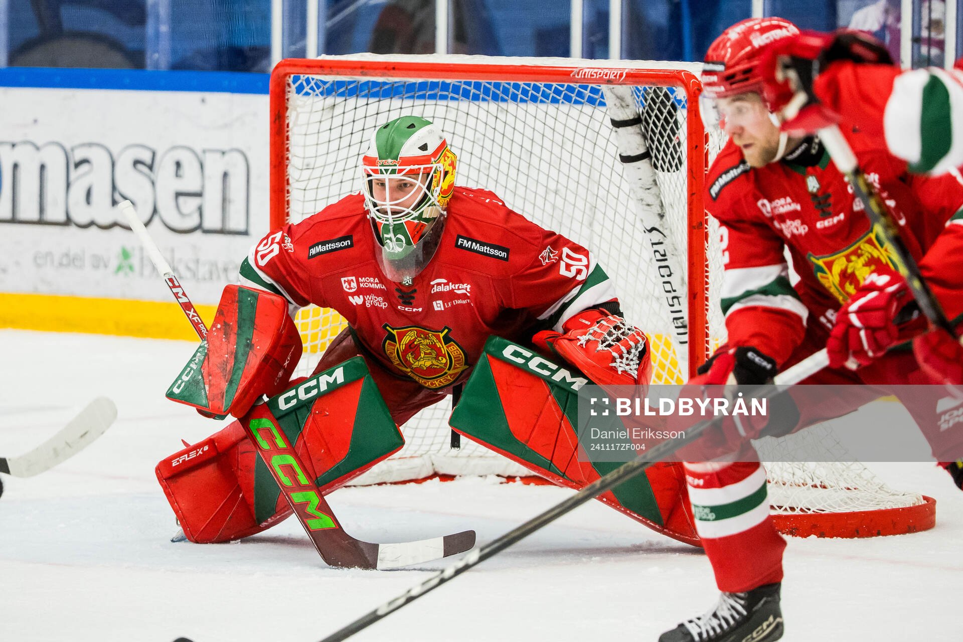 Moras målvakt Topias Leinonen