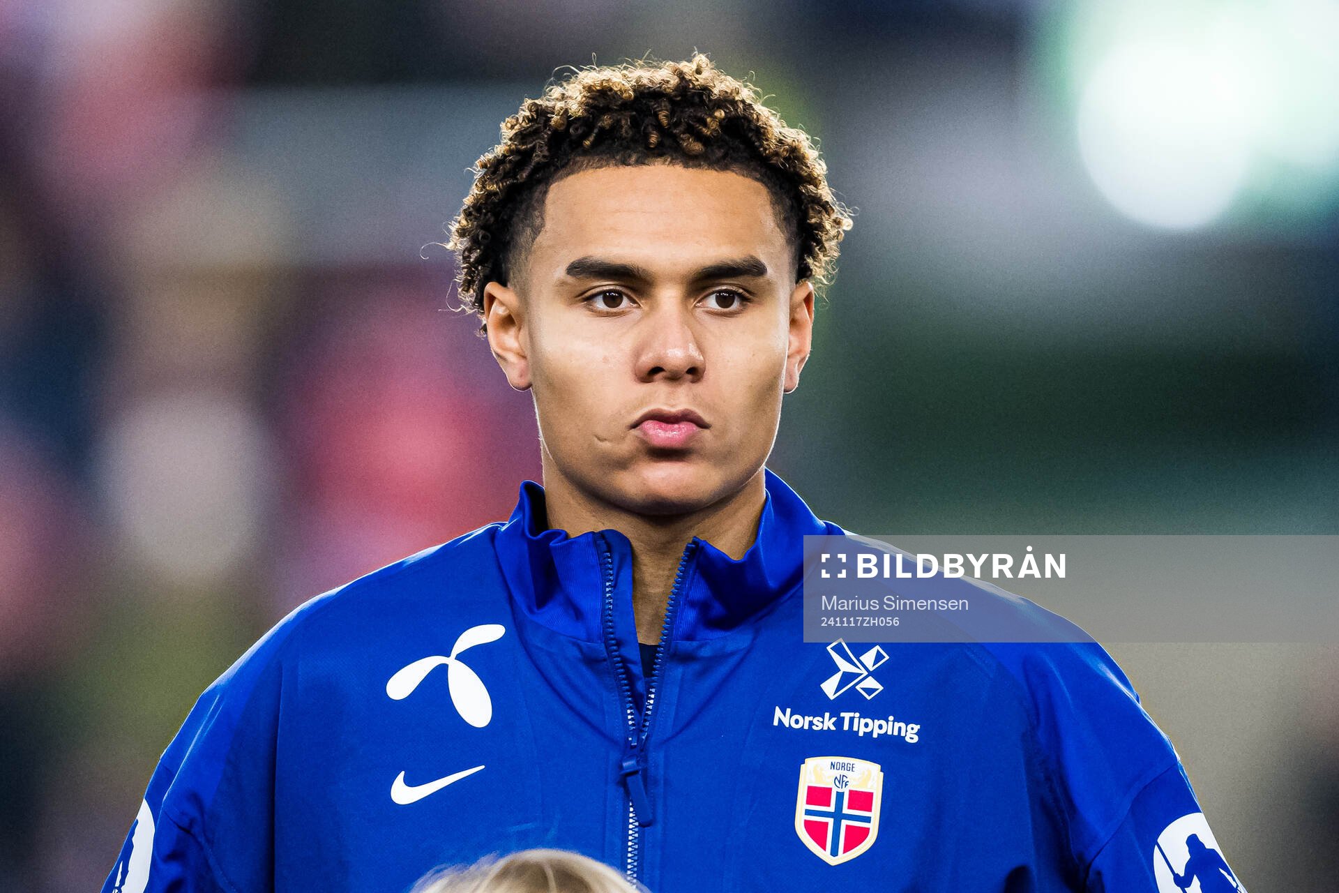 Antonio Nusa of Norway