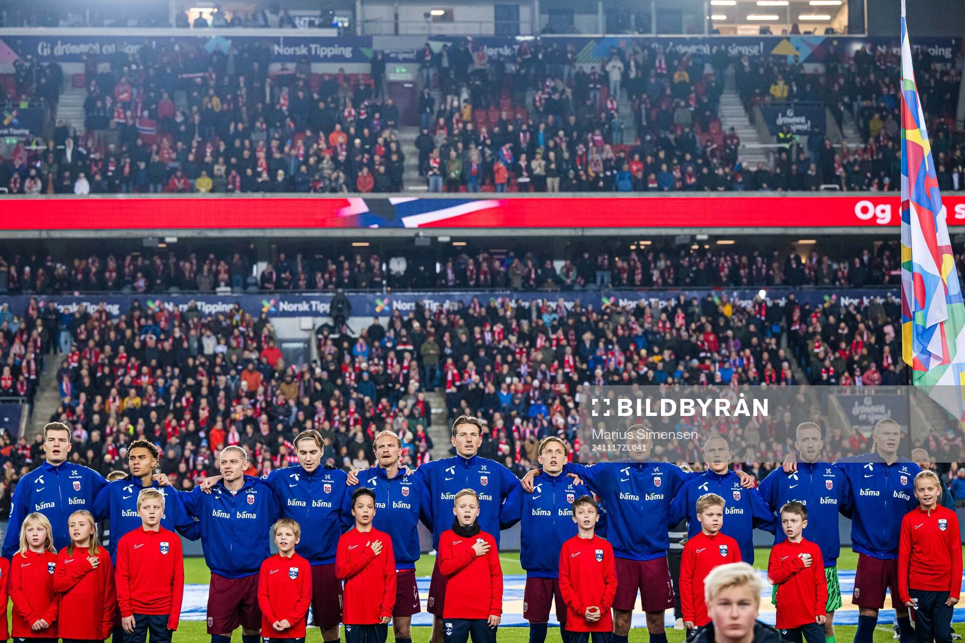 Alexander Sørloth, Antonio Nusa, Julian Ryerson, Kristian