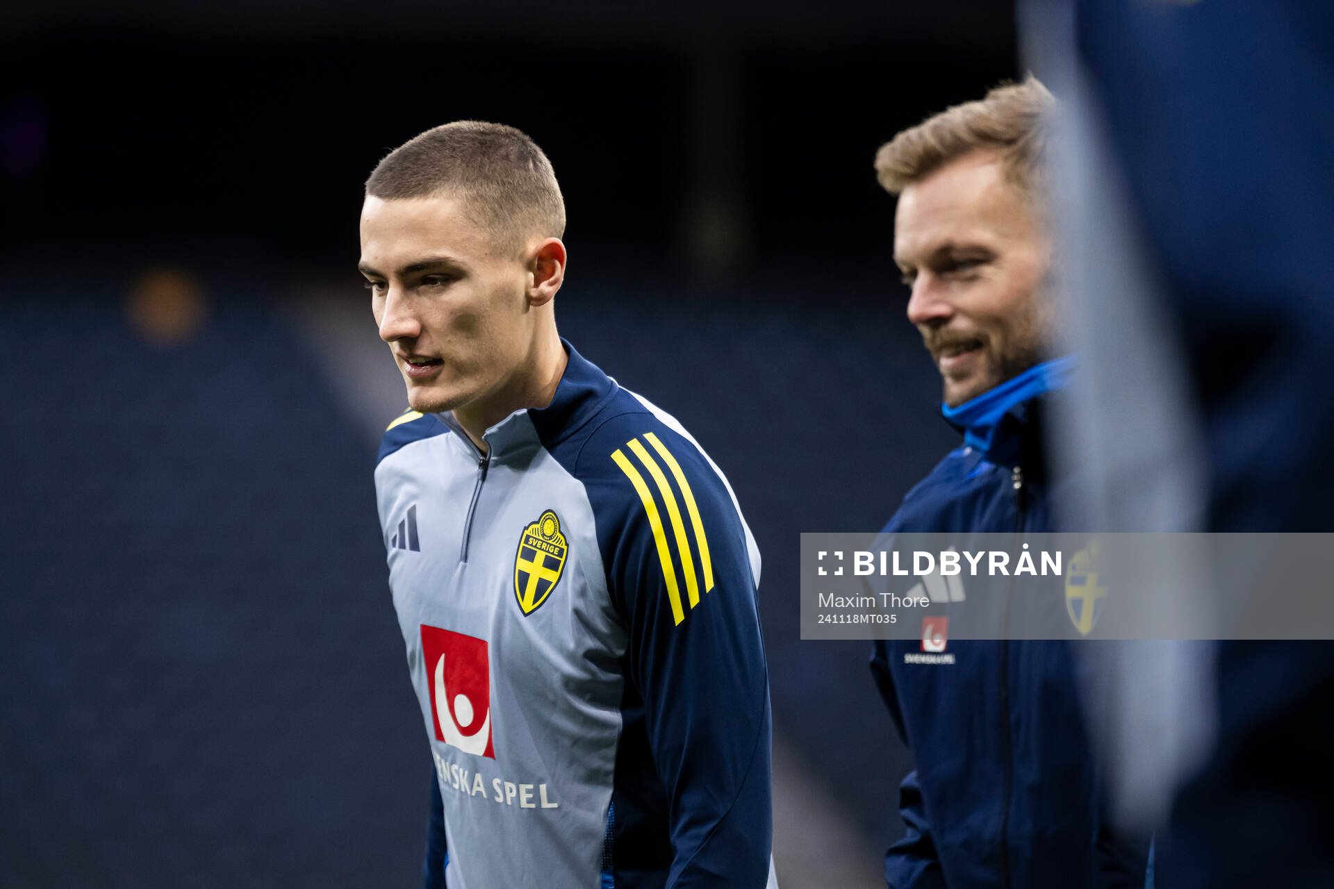 Gustaf Lagerbielke of the Swedish men's national football