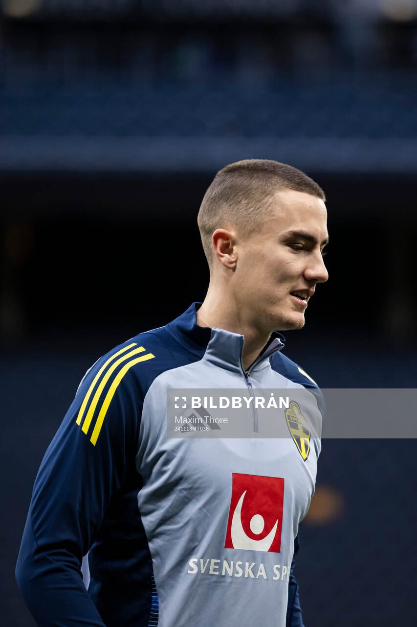 Gustaf Lagerbielke of the Swedish men's national football