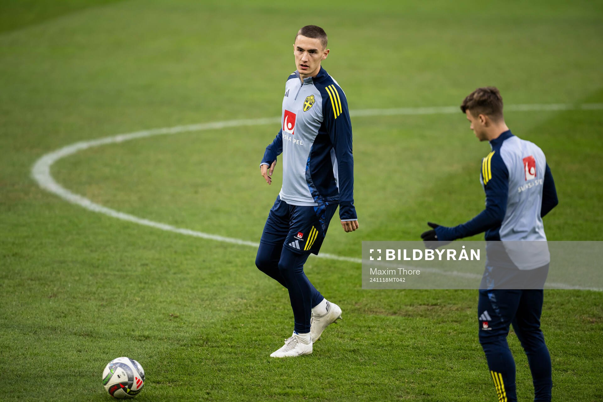 Gustaf Lagerbielke of the Swedish men's national football
