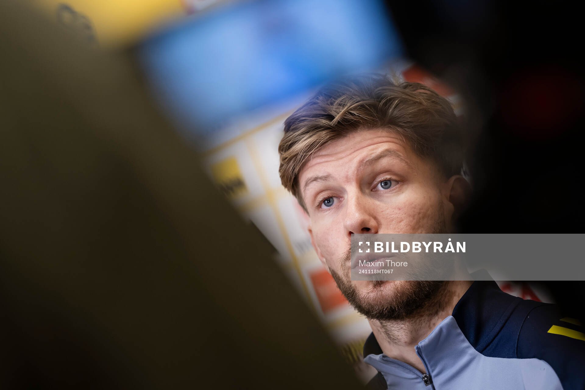 Anton Salétros of the Swedish men's national football team