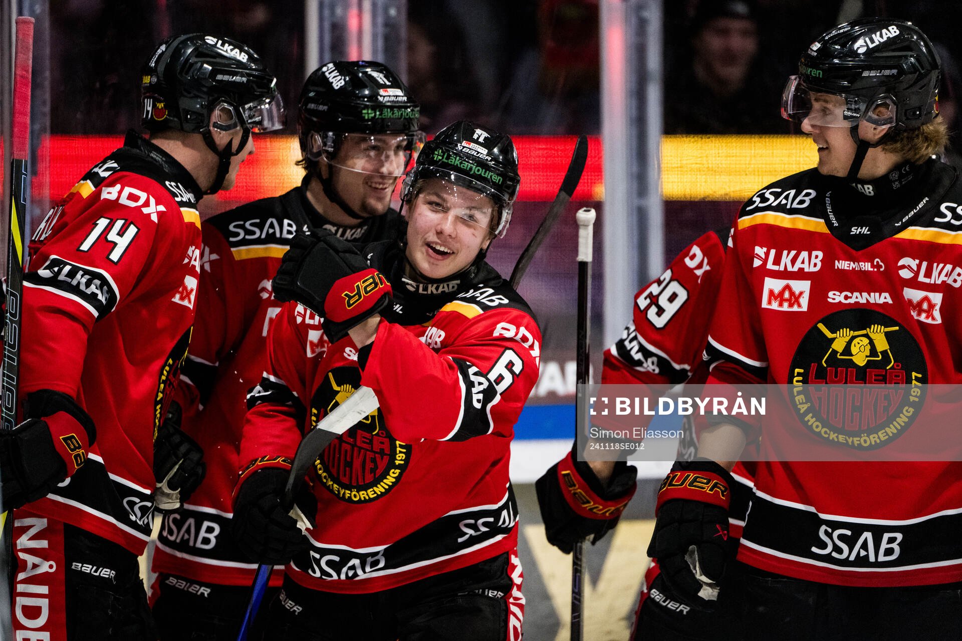 Luleås Isac Hedqvist jublar