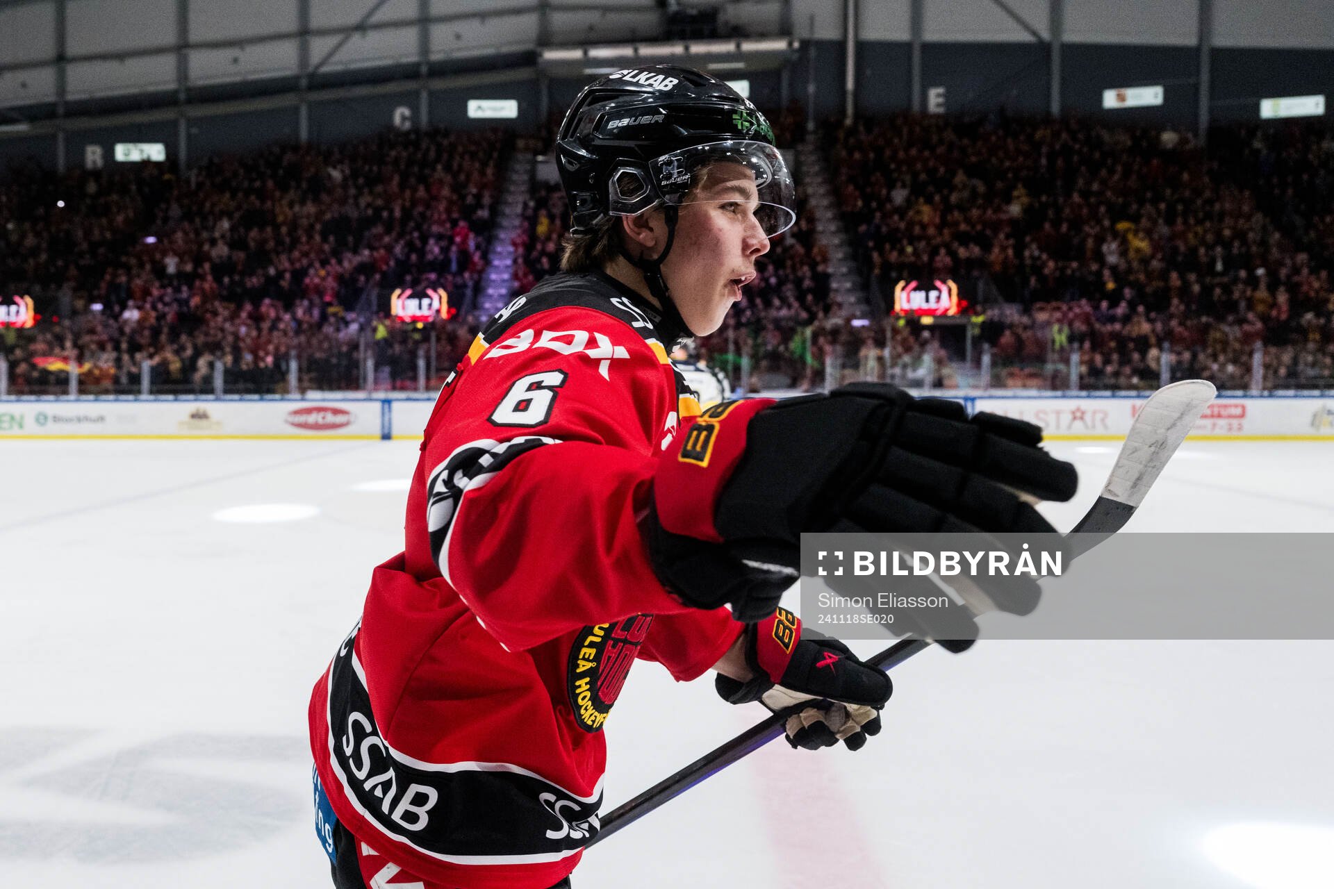 Luleås Isac Hedqvist jublar