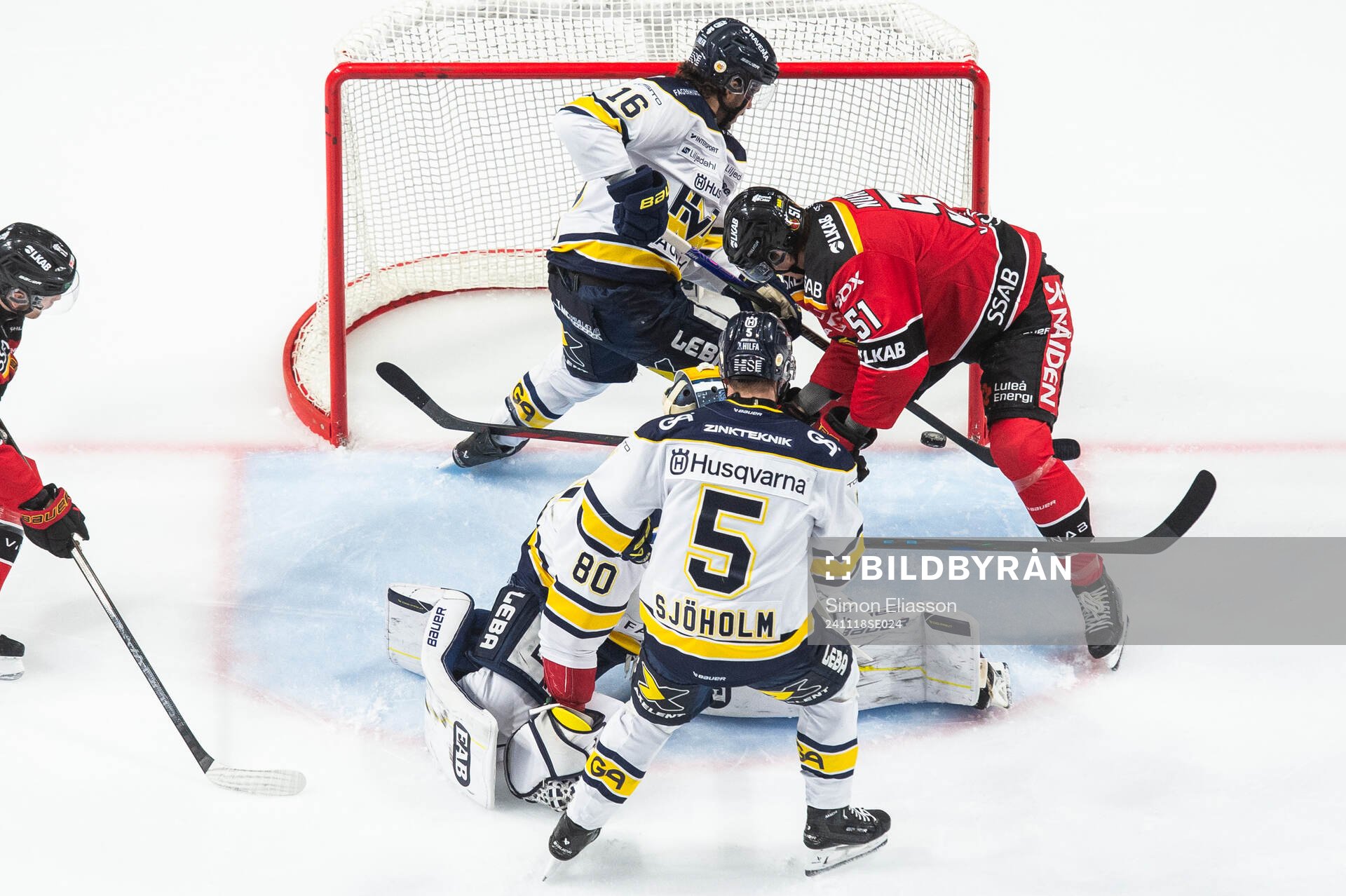 Luleås Markus Nurmi gör 1-0
