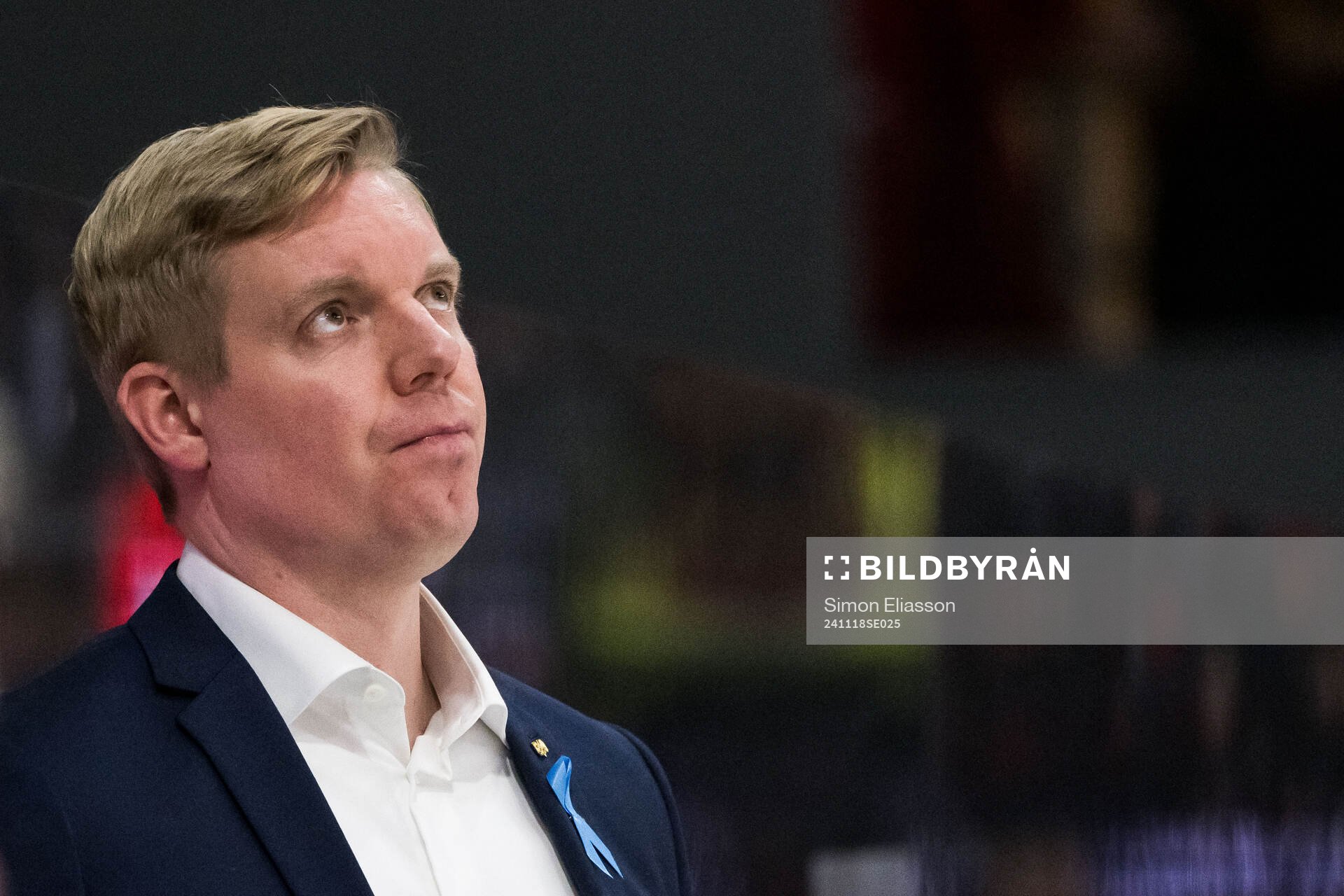 HV71s tränare Anton Blomqvist