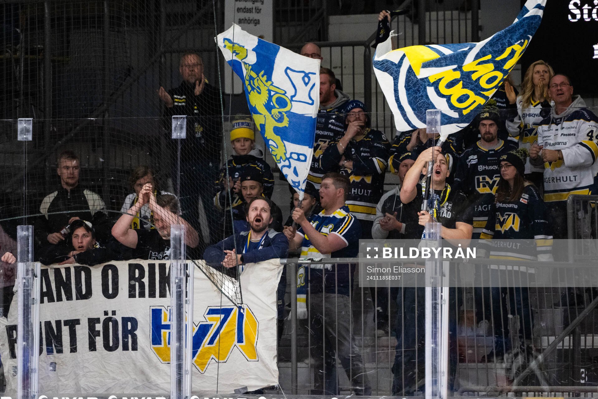 HV71s supportrar