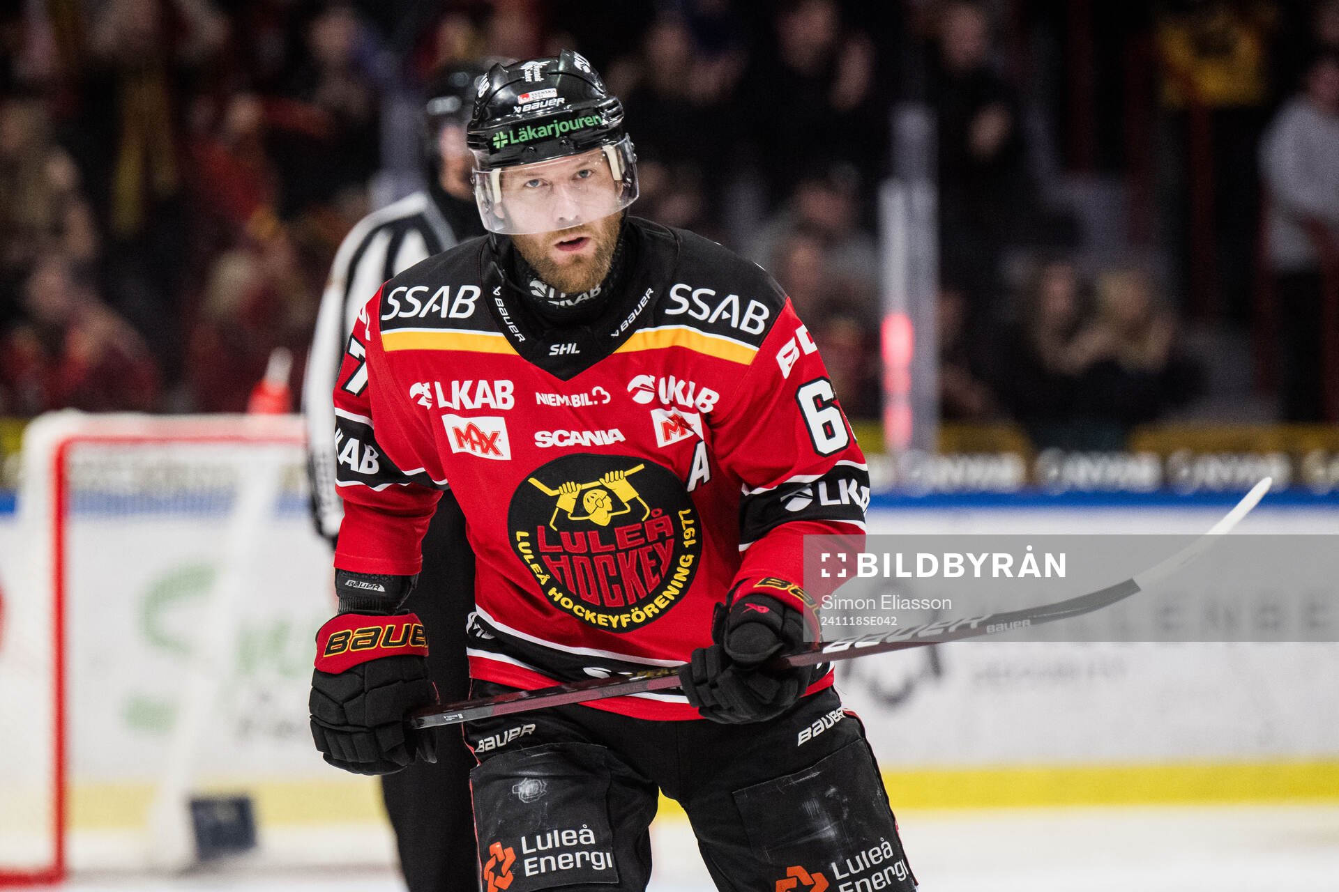 Luleås Linus Omark jublar