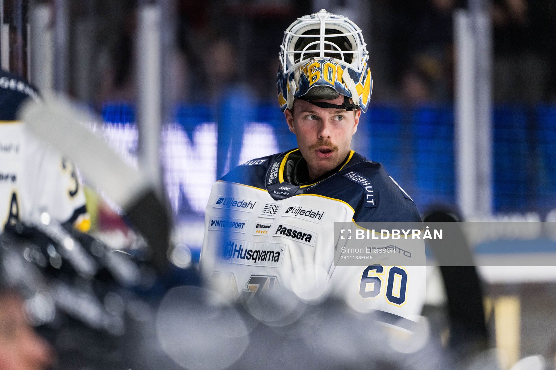 HV71s målvakt Hugo Alnefelt