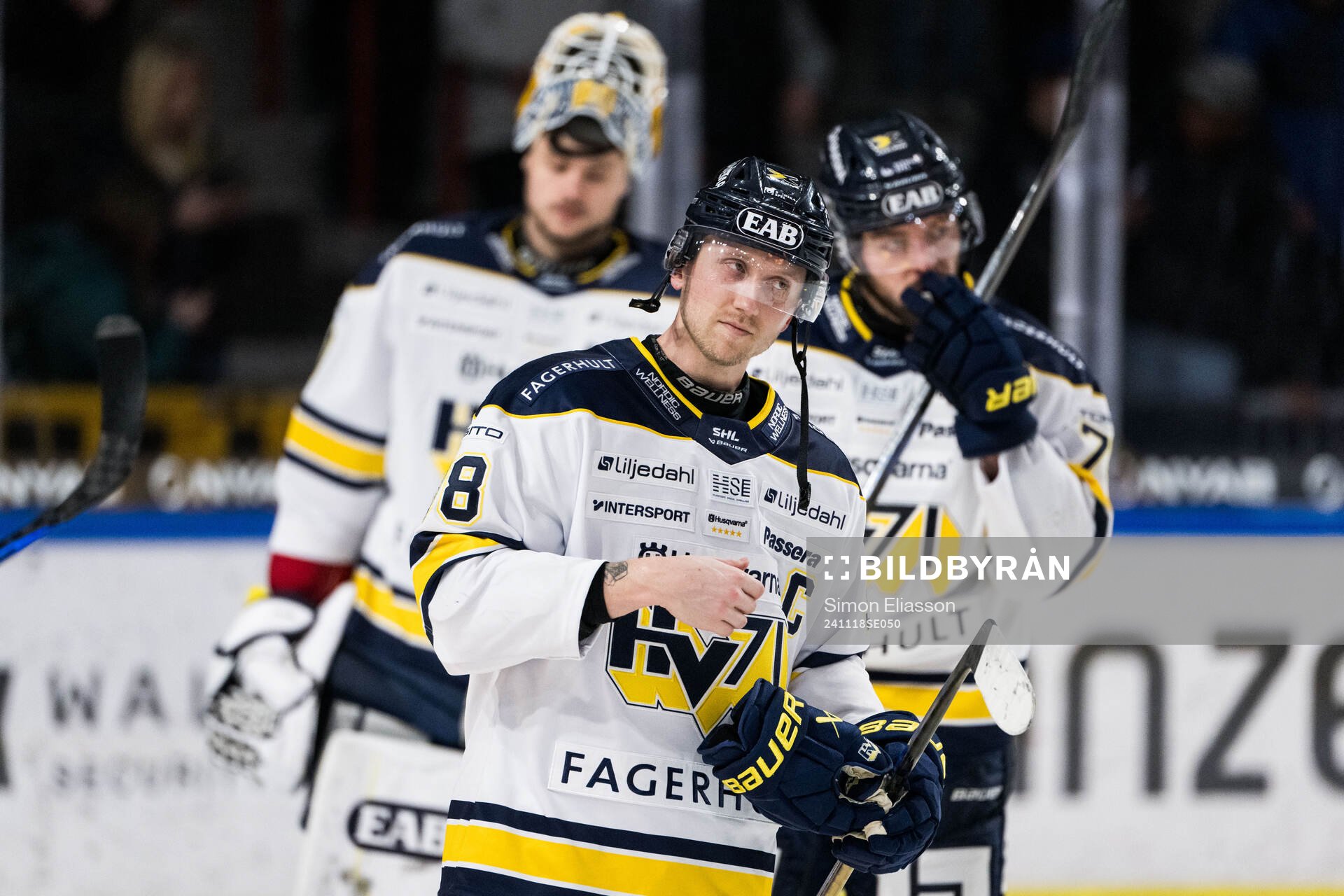 HV71s Olle Alsing deppar