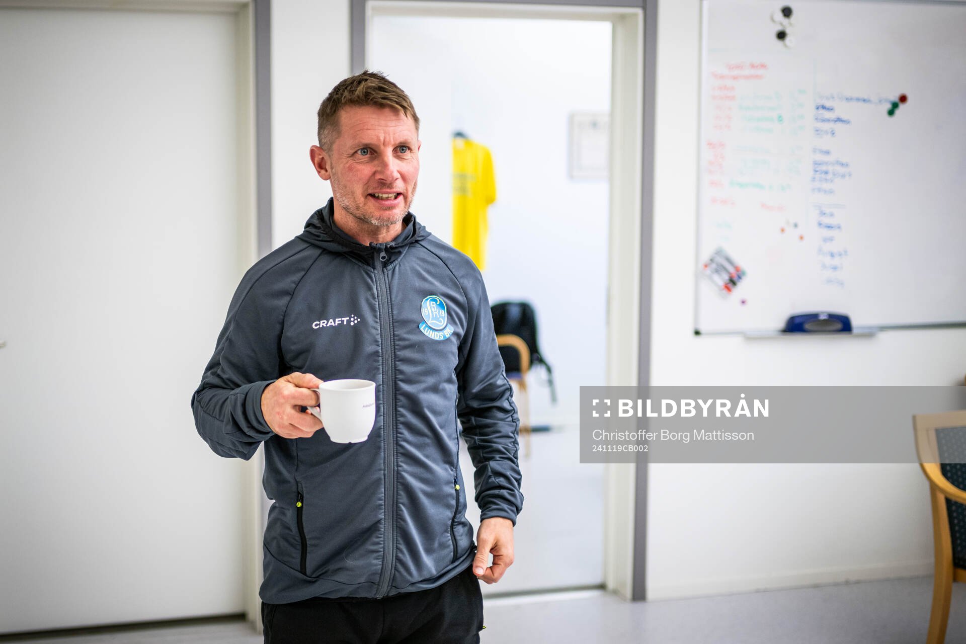 Tränare Jussi Kontinen