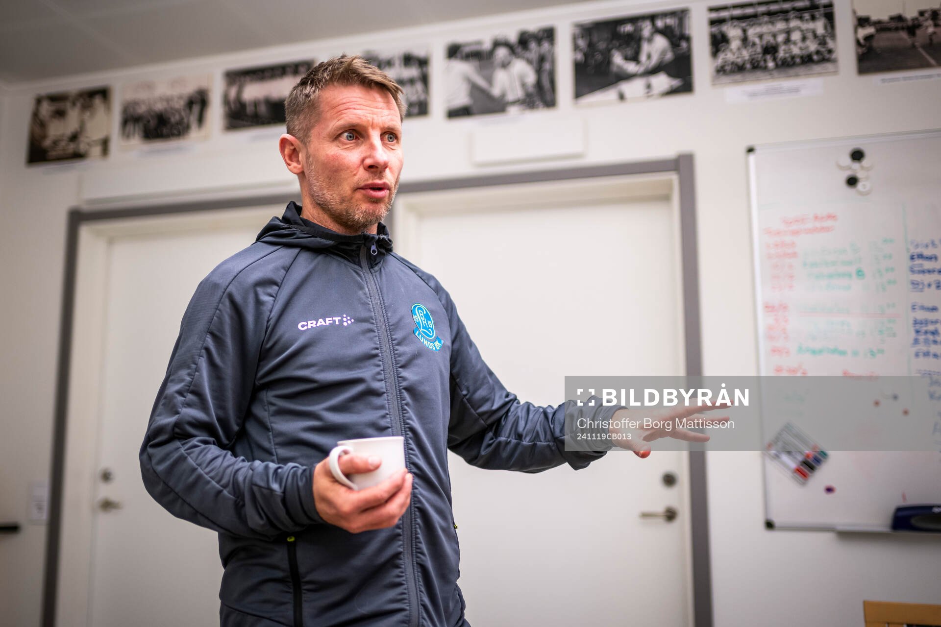 Tränare Jussi Kontinen