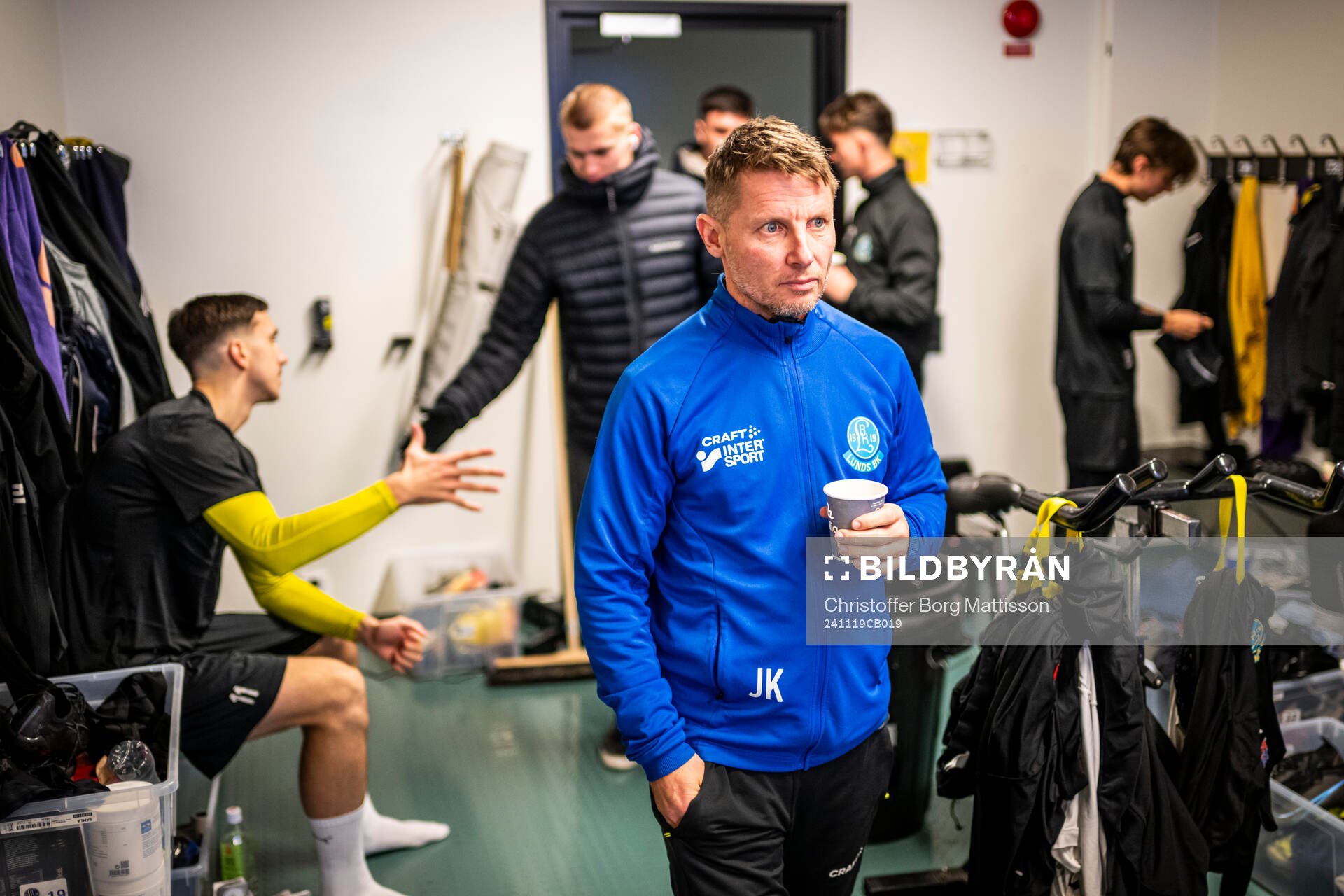 Tränare Jussi Kontinen
