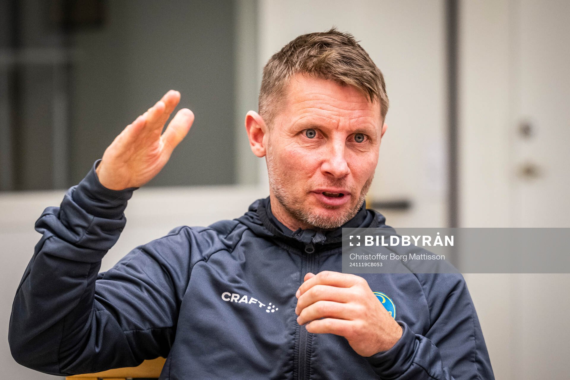 Tränare Jussi Kontinen