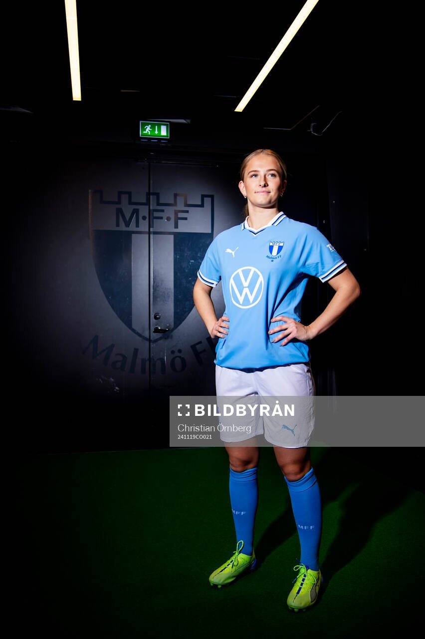 Malmö FF presenterar Tuva Skoog som ny spelare. Tuva Skoog